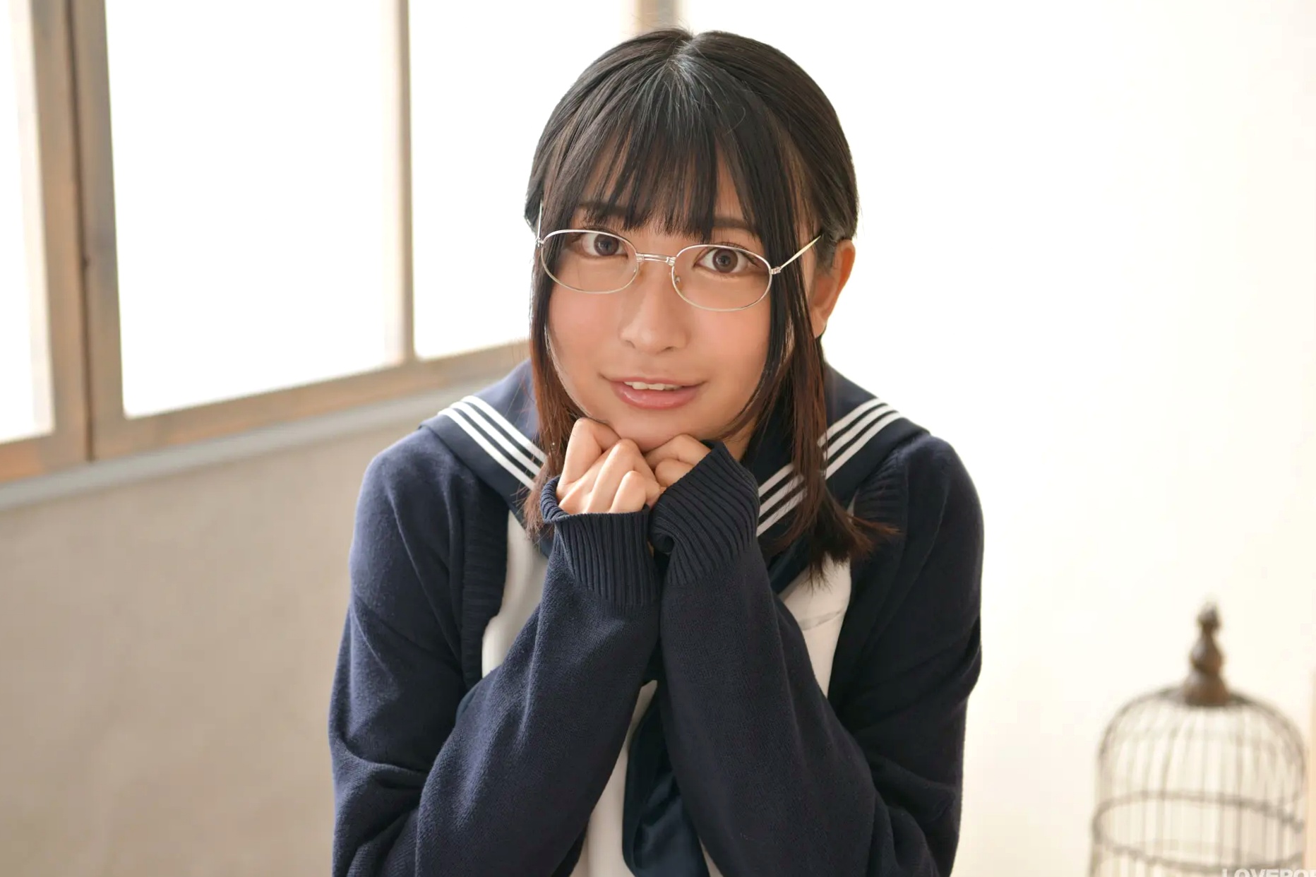 [LOVEPOP] Kaoru Ichihara 市原薫 Photoset 01 日本清纯校服黑丝制服写真