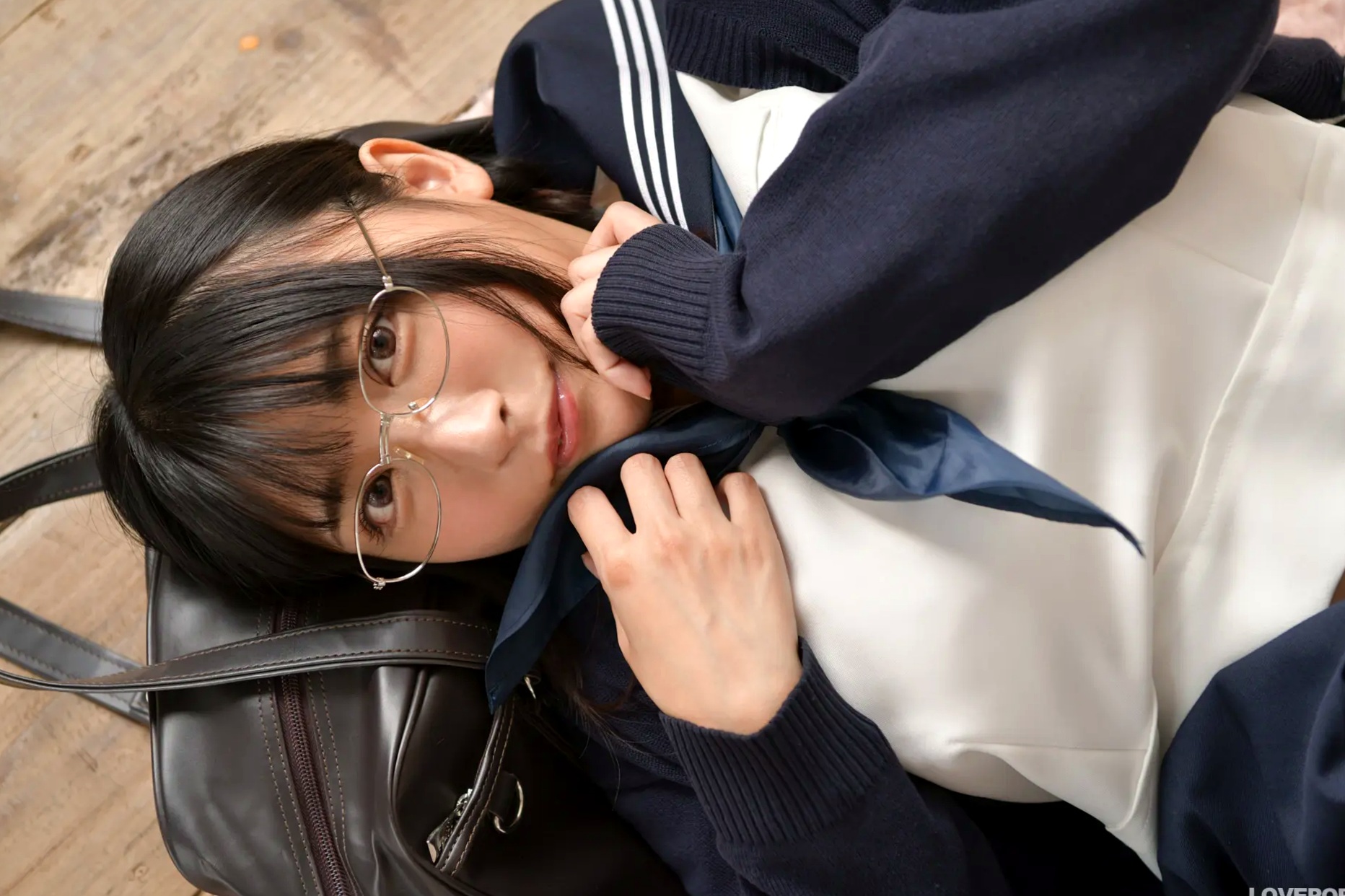 [LOVEPOP] Kaoru Ichihara 市原薫 Photoset 01 日本清纯校服黑丝制服写真