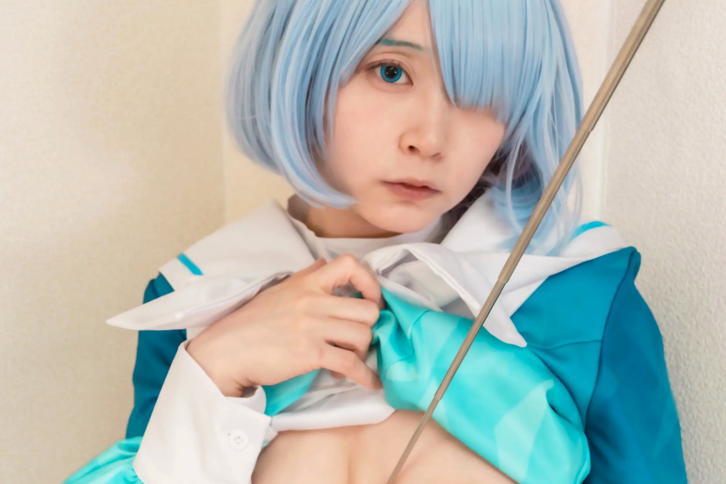 [Cosplay] Salt Melon 塩めろん。- アロナちゃんと秘密の放課後 蔚蓝档案阿罗娜保健室校服性感写真