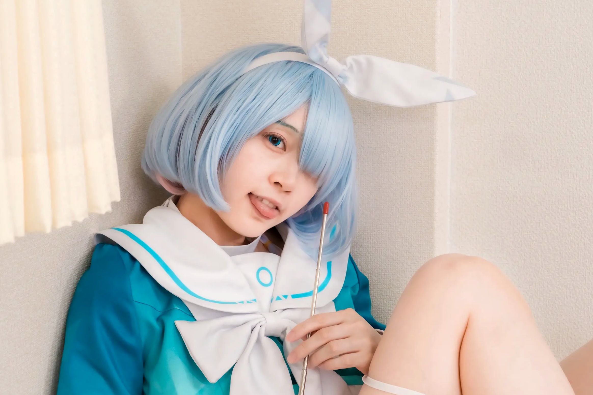 [Cosplay] Salt Melon 塩めろん。- アロナちゃんと秘密の放課後 蔚蓝档案阿罗娜保健室校服性感写真