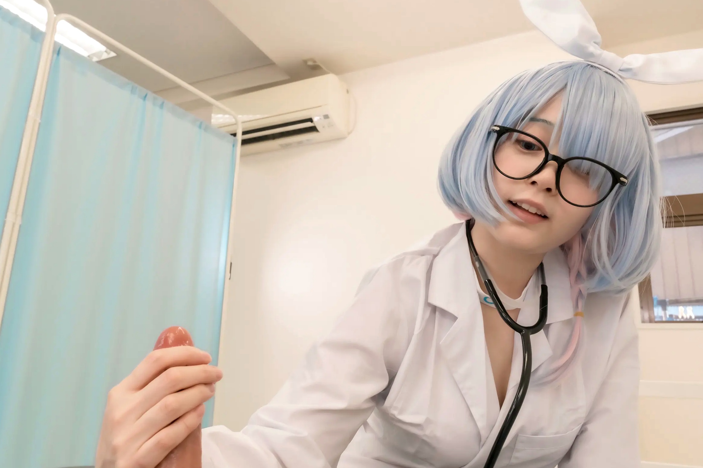 [Cosplay] Salt Melon 塩めろん。- アロナちゃんと秘密の放課後 蔚蓝档案阿罗娜保健室校服性感写真