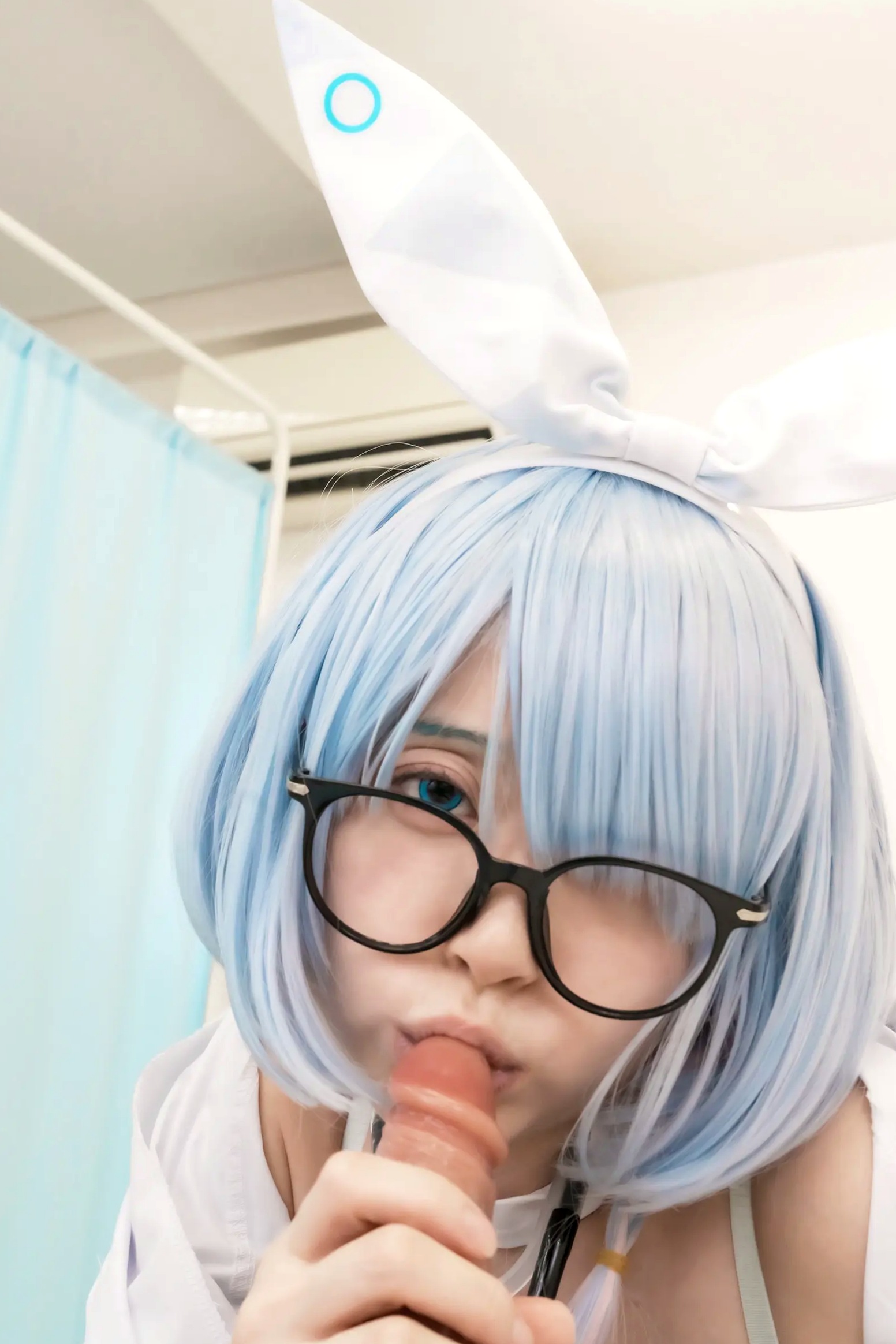 [Cosplay] Salt Melon 塩めろん。- アロナちゃんと秘密の放課後 蔚蓝档案阿罗娜保健室校服性感写真