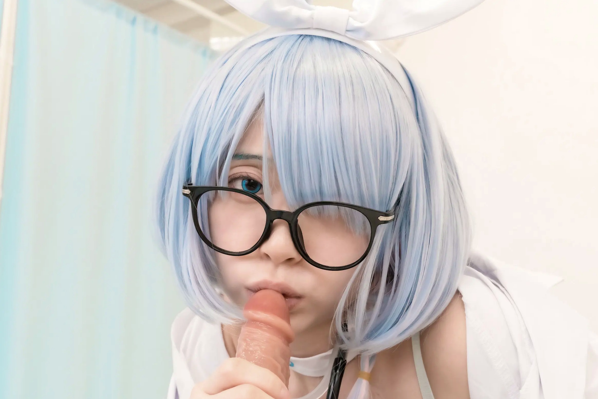 [Cosplay] Salt Melon 塩めろん。- アロナちゃんと秘密の放課後 蔚蓝档案阿罗娜保健室校服性感写真