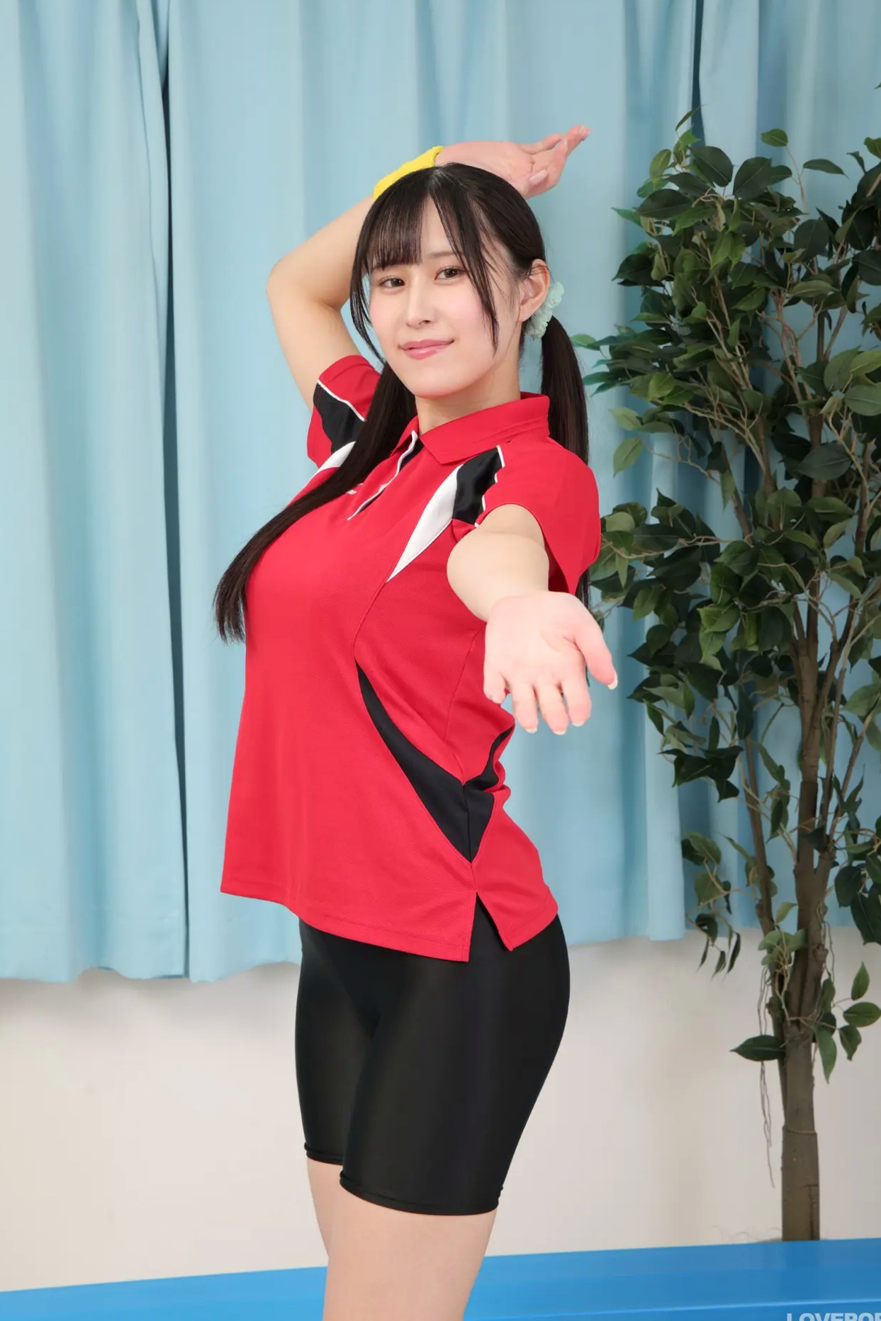 [LOVEPOP] Hibiki Amamiya 雨宮ひびき Photoset 05 运动风内衣美臀性感私房写真