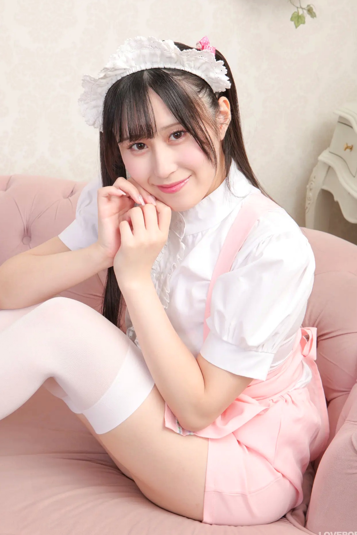 [LOVEPOP] Hibiki Amamiya 雨宮ひびき Photoset 04 粉嫩女仆装性感私房写真
