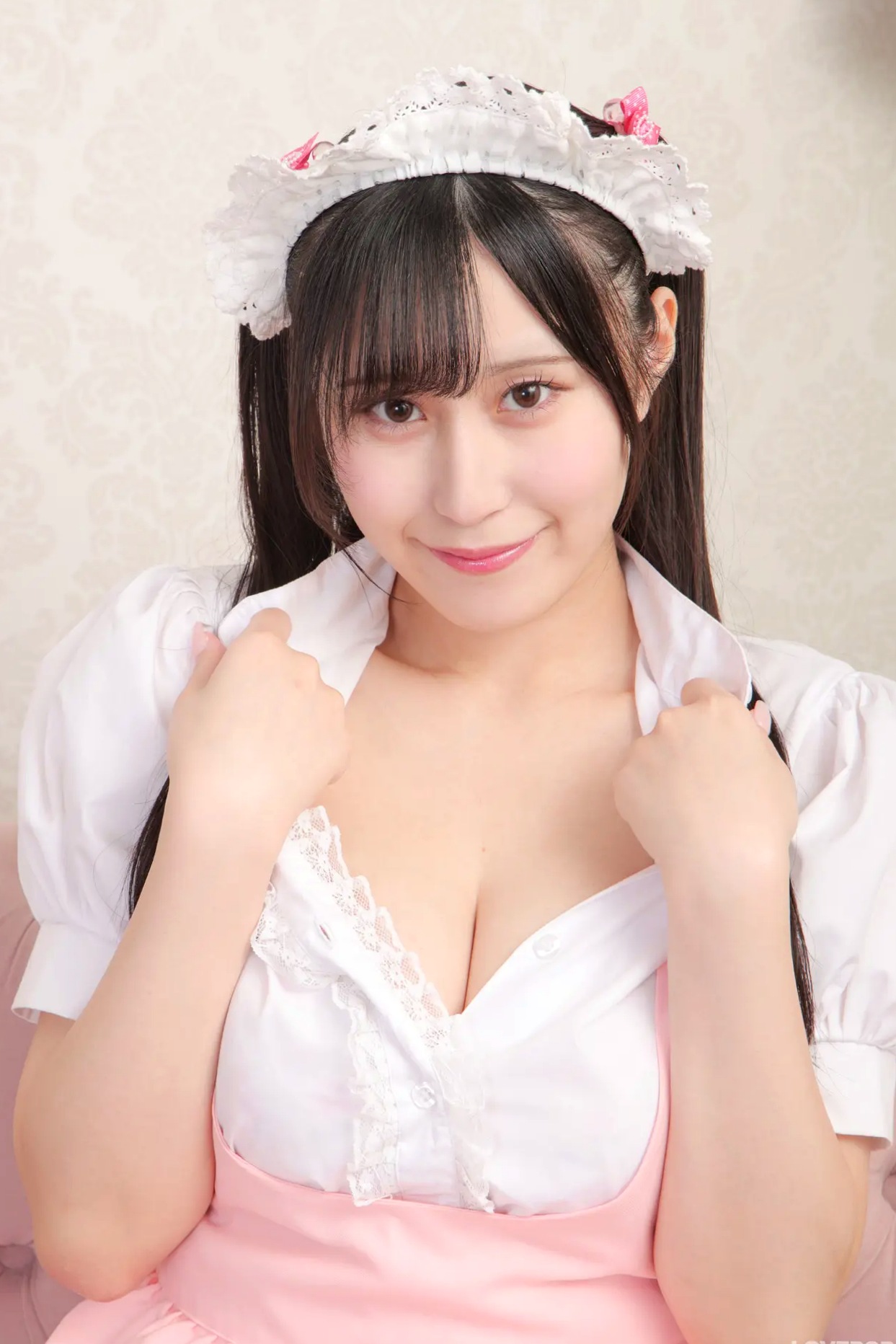 [LOVEPOP] Hibiki Amamiya 雨宮ひびき Photoset 04 粉嫩女仆装性感私房写真