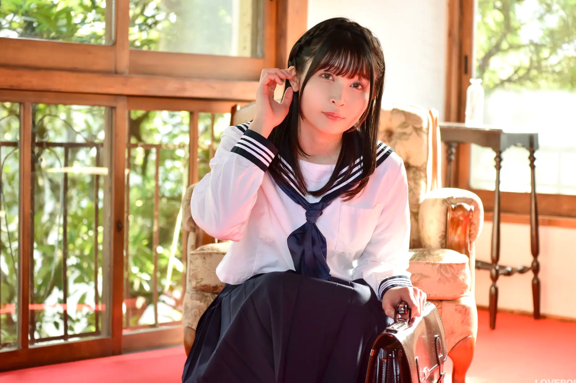 [LOVEPOP] Shione Mizuna 水那しおね Photoset 08 日系水手制服清纯诱惑写真