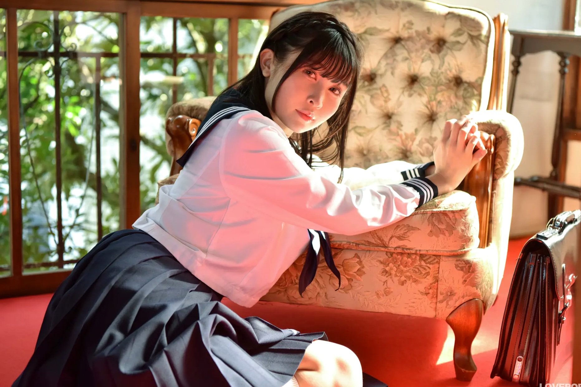 [LOVEPOP] Shione Mizuna 水那しおね Photoset 08 日系水手制服清纯诱惑写真
