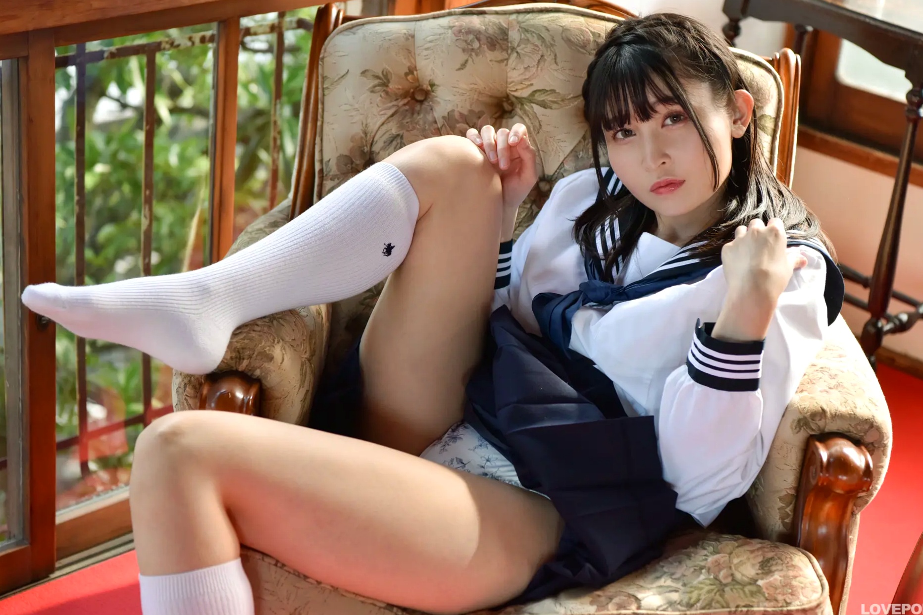 [LOVEPOP] Shione Mizuna 水那しおね Photoset 08 日系水手制服清纯诱惑写真
