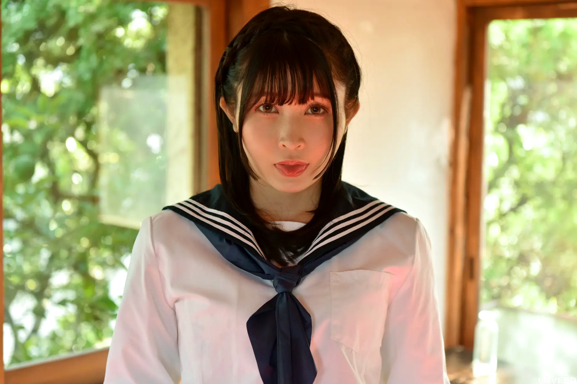 [LOVEPOP] Shione Mizuna 水那しおね Photoset 08 日系水手制服清纯诱惑写真