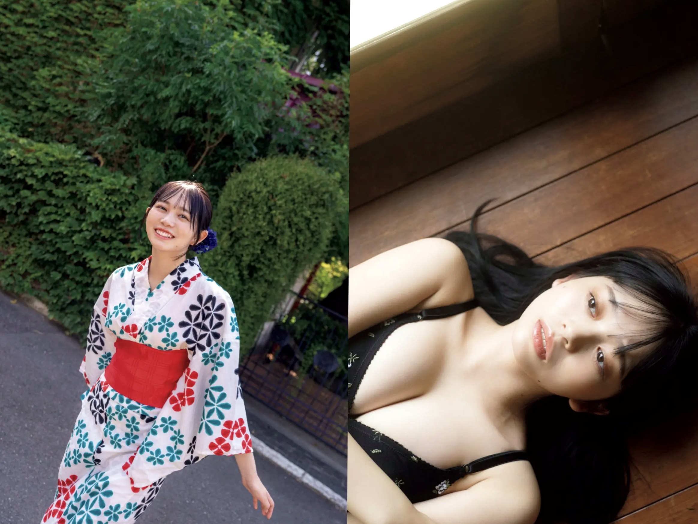蓬莱舞 - 無垢な誘惑 日系和服私房与浴室湿身性感内衣写真