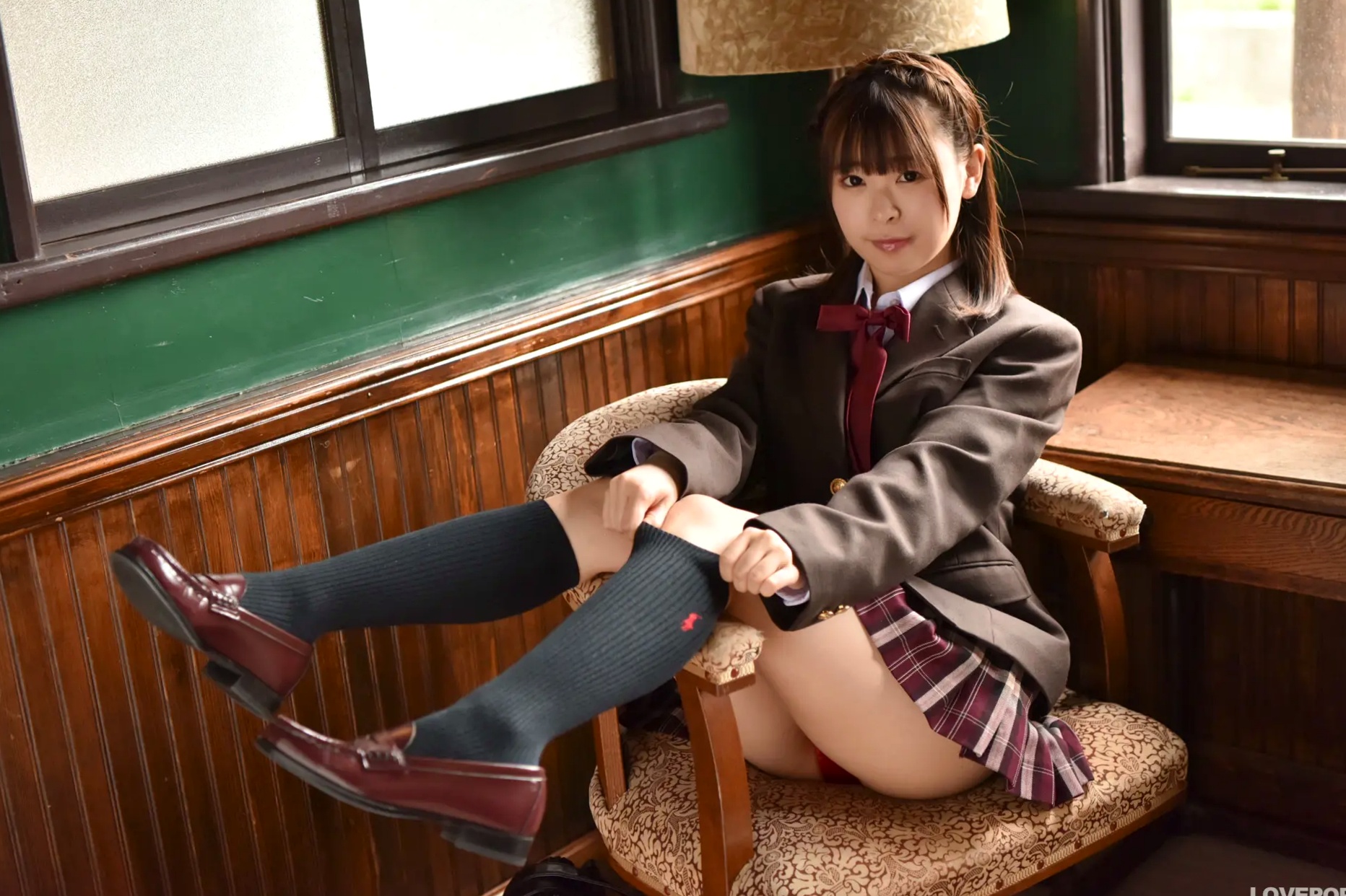 [LOVEPOP] Kanon Kisara 木更かのん Photoset 03 日系校服制服美腿性感写真