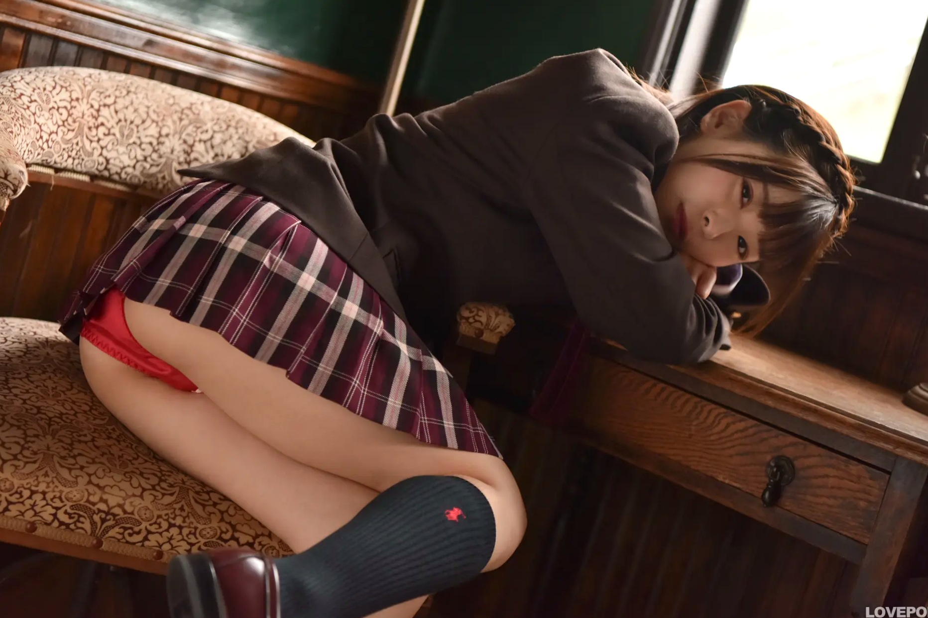 [LOVEPOP] Kanon Kisara 木更かのん Photoset 03 日系校服制服美腿性感写真