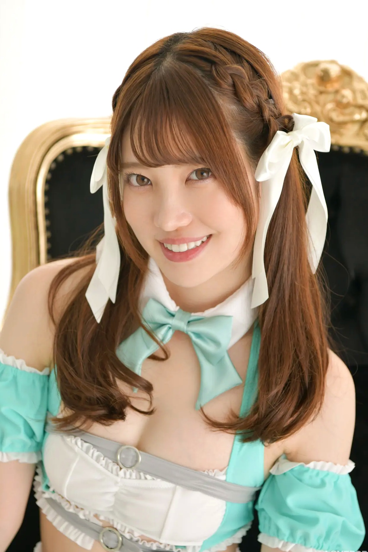 [LOVEPOP] Arisa Akagi 赤城ありさ Photoset 04 薄荷绿萌系COS制服清纯写真