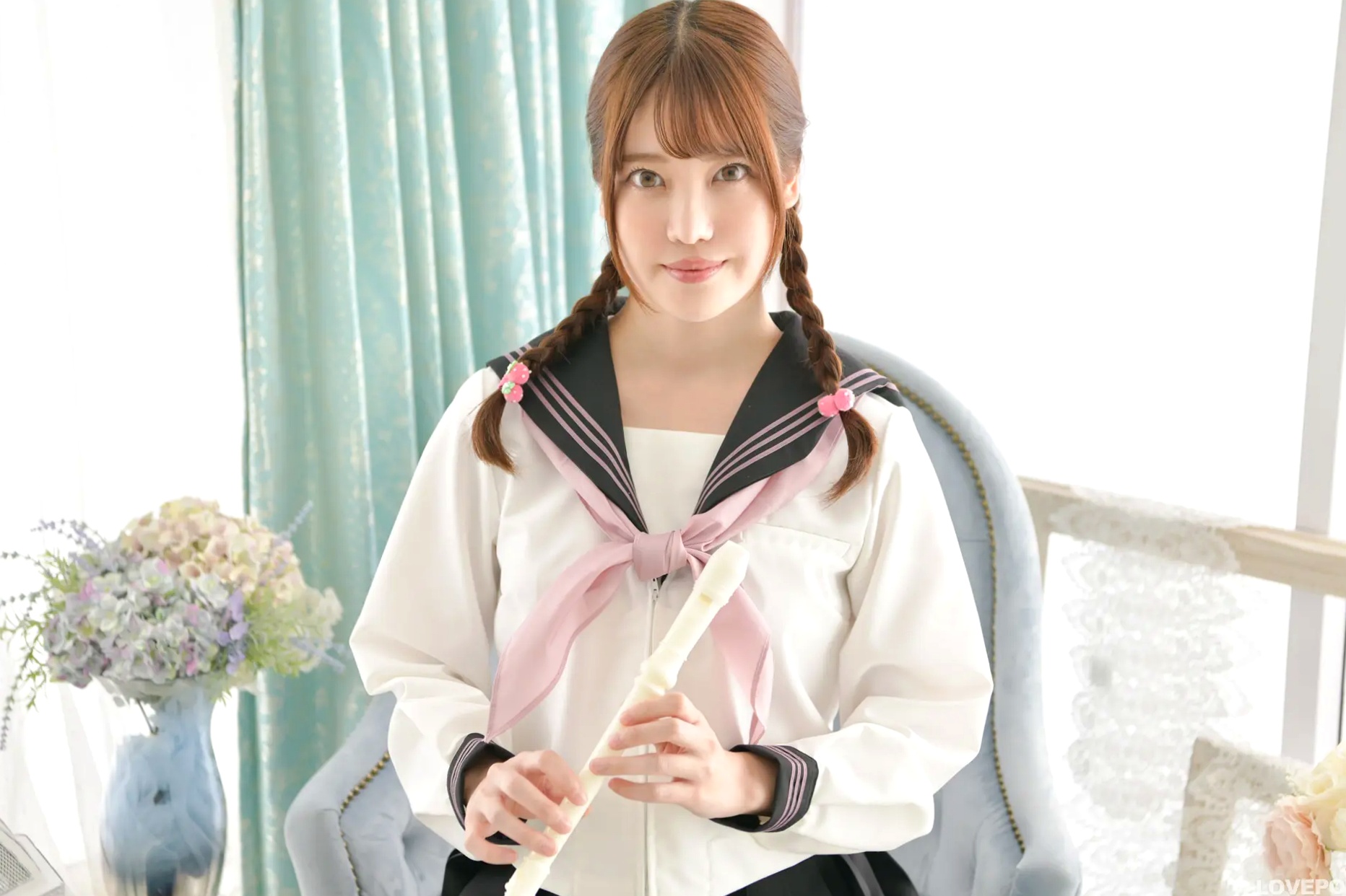 [LOVEPOP] Arisa Akagi 赤城ありさ Photoset 01 日系清纯水手服黑丝诱惑私房写真