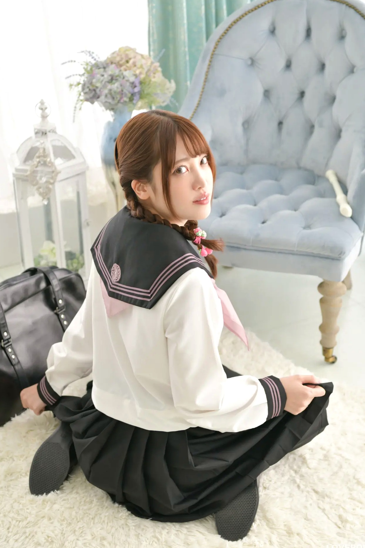 [LOVEPOP] Arisa Akagi 赤城ありさ Photoset 01 日系清纯水手服黑丝诱惑私房写真