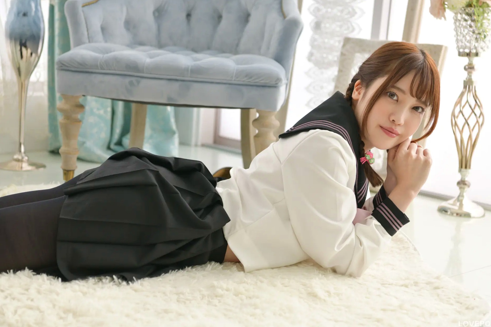 [LOVEPOP] Arisa Akagi 赤城ありさ Photoset 01 日系清纯水手服黑丝诱惑私房写真