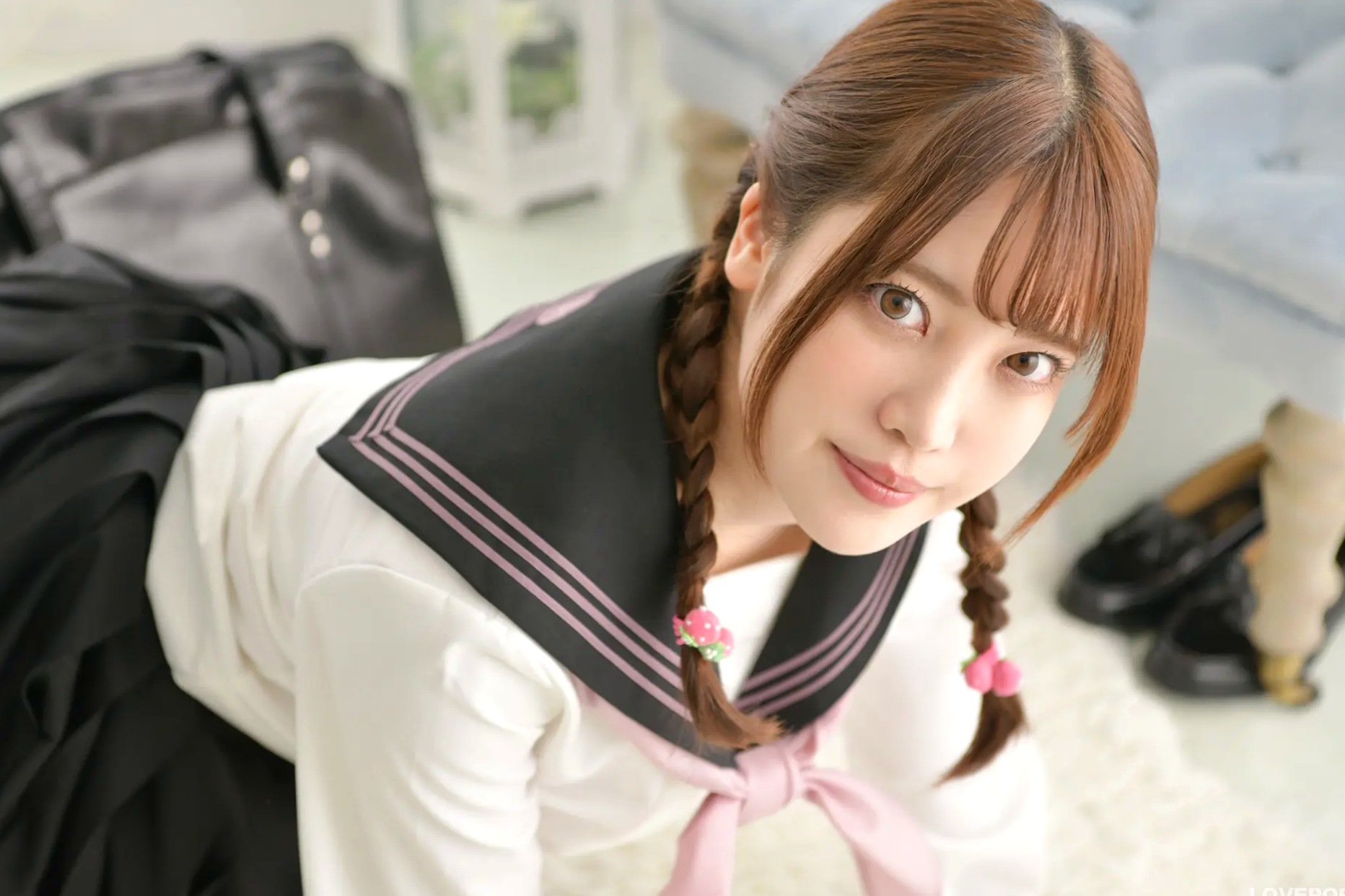 [LOVEPOP] Arisa Akagi 赤城ありさ Photoset 01 日系清纯水手服黑丝诱惑私房写真