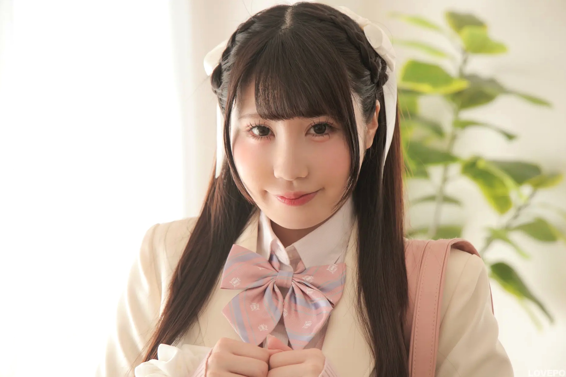 [LOVEPOP] Meru Momose 桃瀬める Photoset 05 日系粉嫩校服制服清纯美腿私房写真