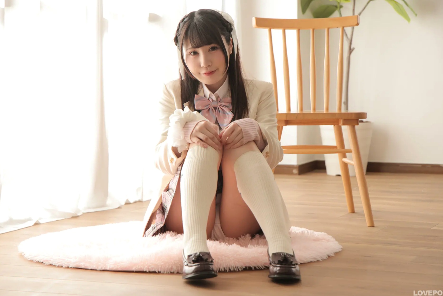 [LOVEPOP] Meru Momose 桃瀬める Photoset 05 日系粉嫩校服制服清纯美腿私房写真