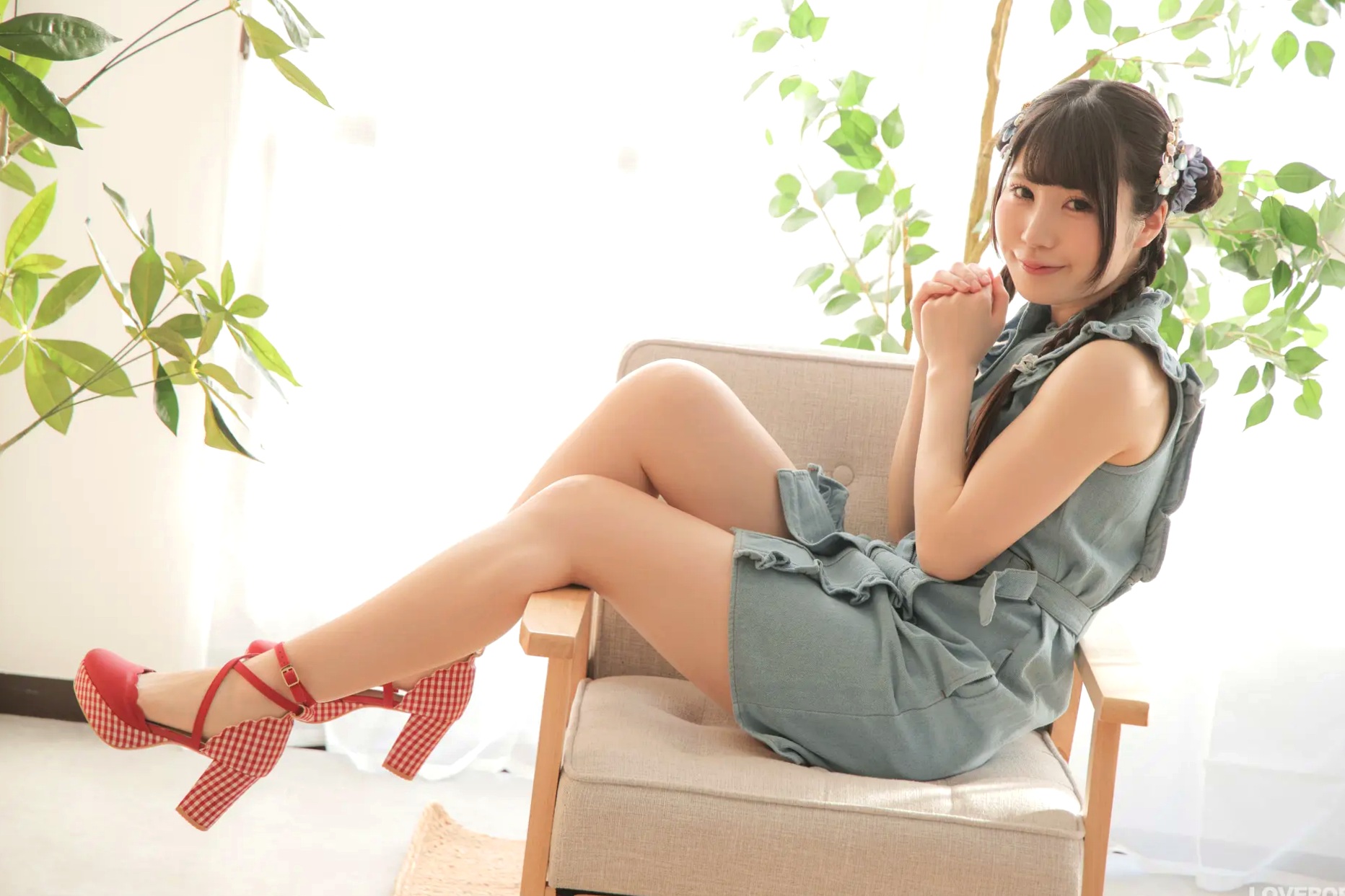 [LOVEPOP] Meru Momose 桃瀬める Photoset 02 日系家居清新甜美美腿私房写真
