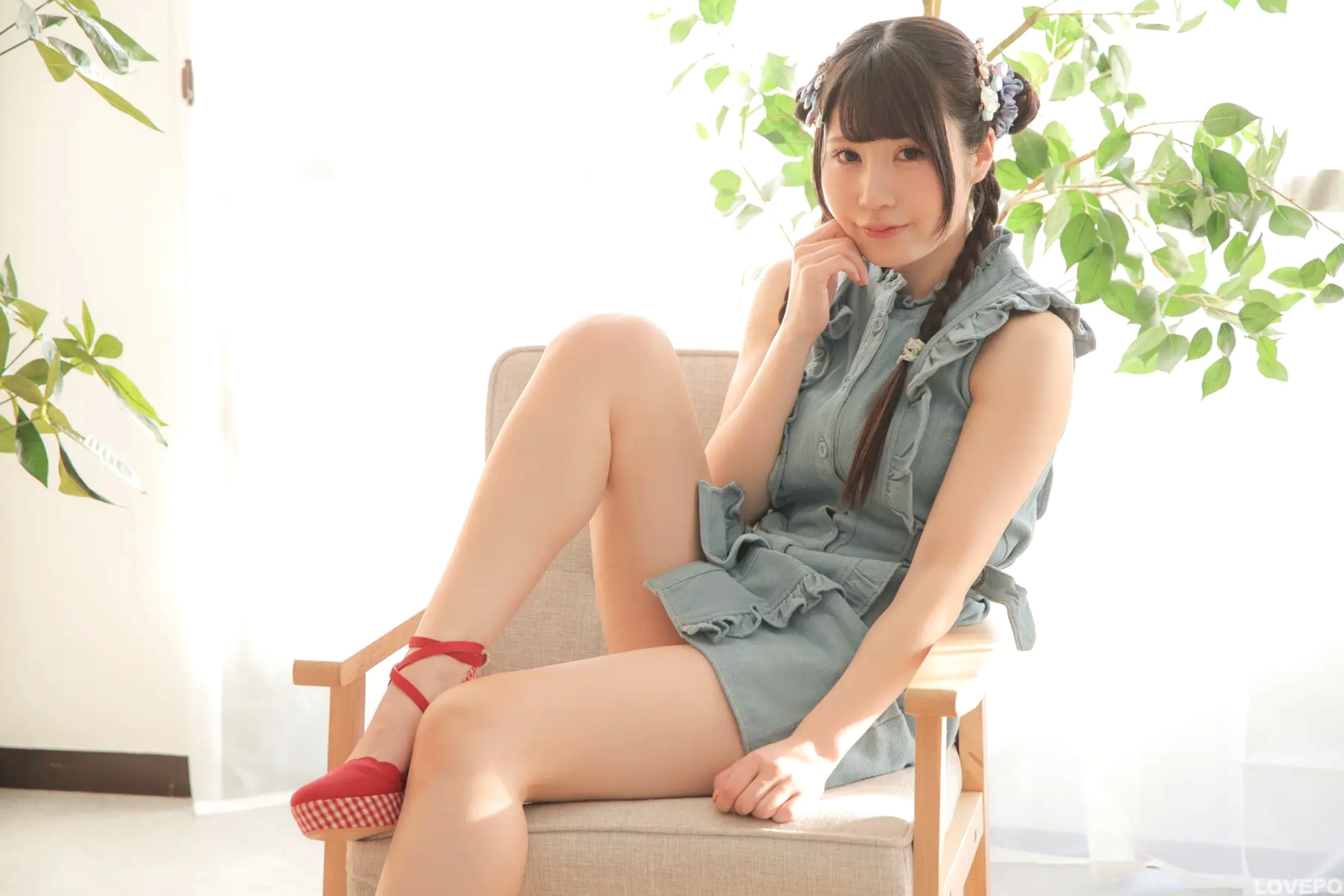 [LOVEPOP] Meru Momose 桃瀬める Photoset 02 日系家居清新甜美美腿私房写真