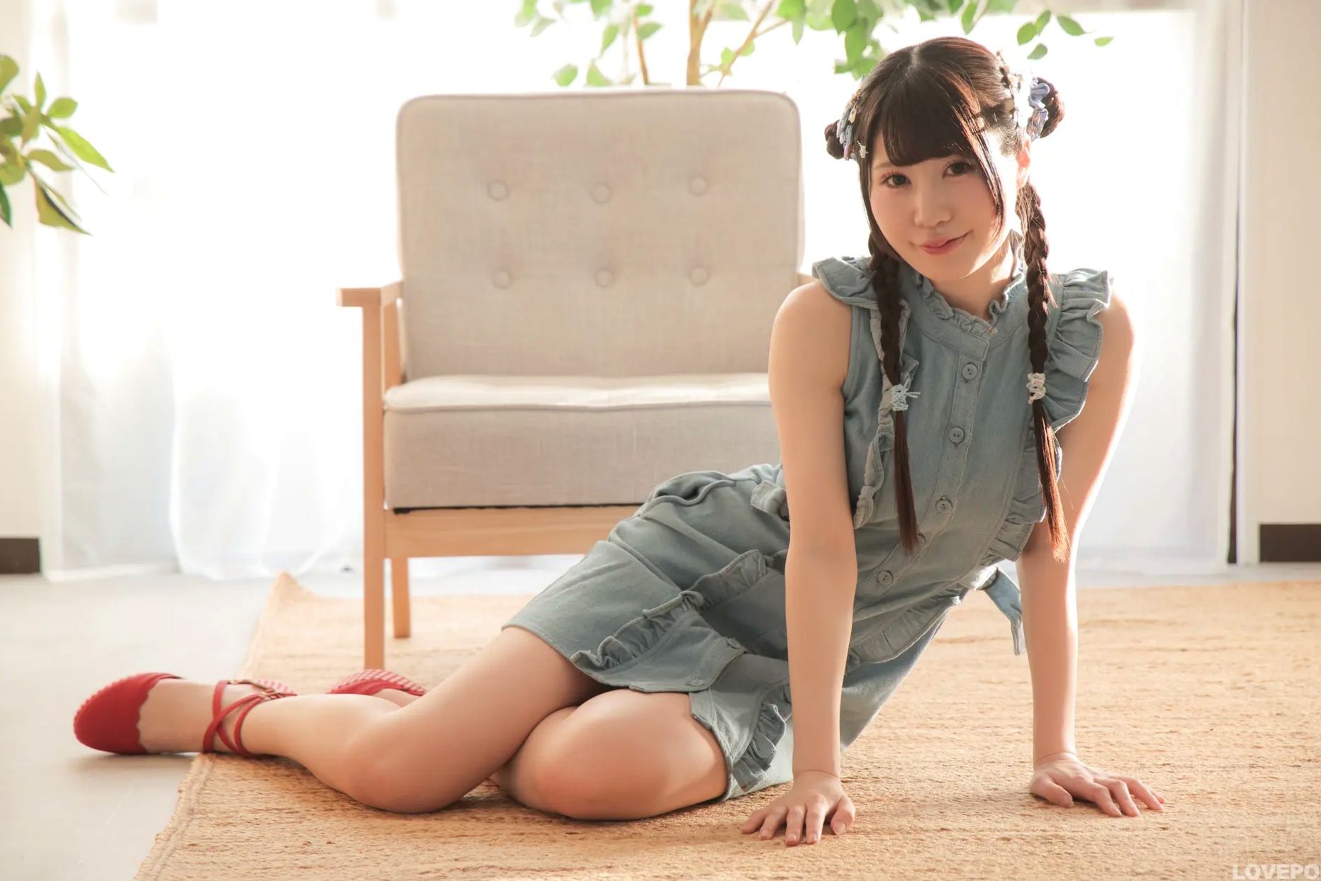 [LOVEPOP] Meru Momose 桃瀬める Photoset 02 日系家居清新甜美美腿私房写真