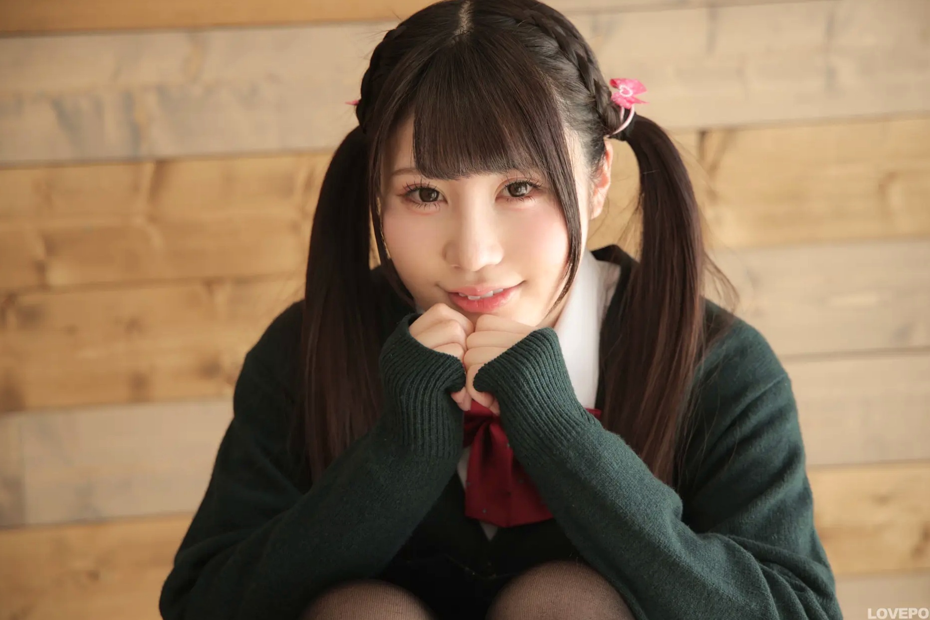 [LOVEPOP] Meru Momose 桃瀬める Photoset 01 日系JK校服清纯甜美私房写真