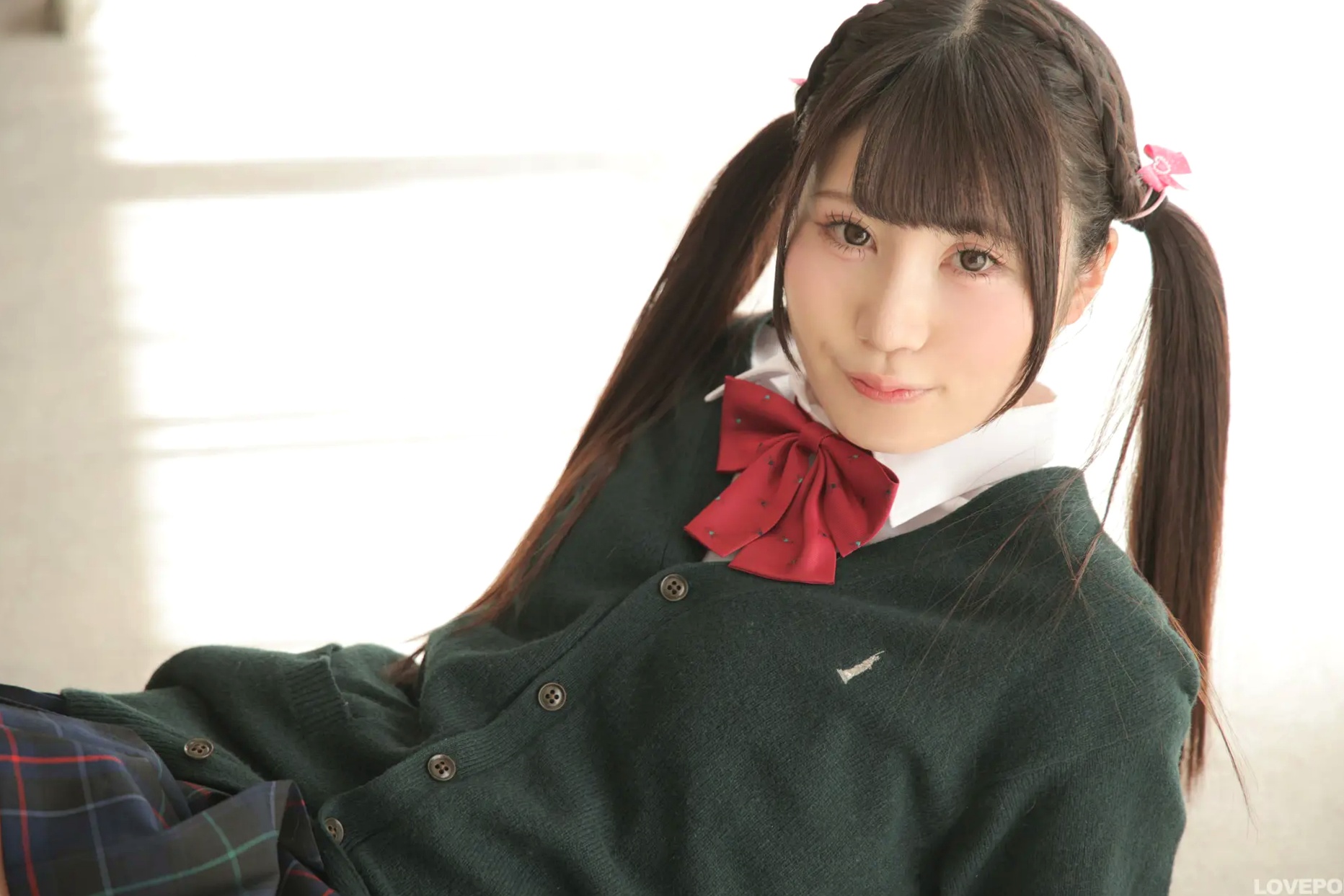 [LOVEPOP] Meru Momose 桃瀬める Photoset 01 日系JK校服清纯甜美私房写真