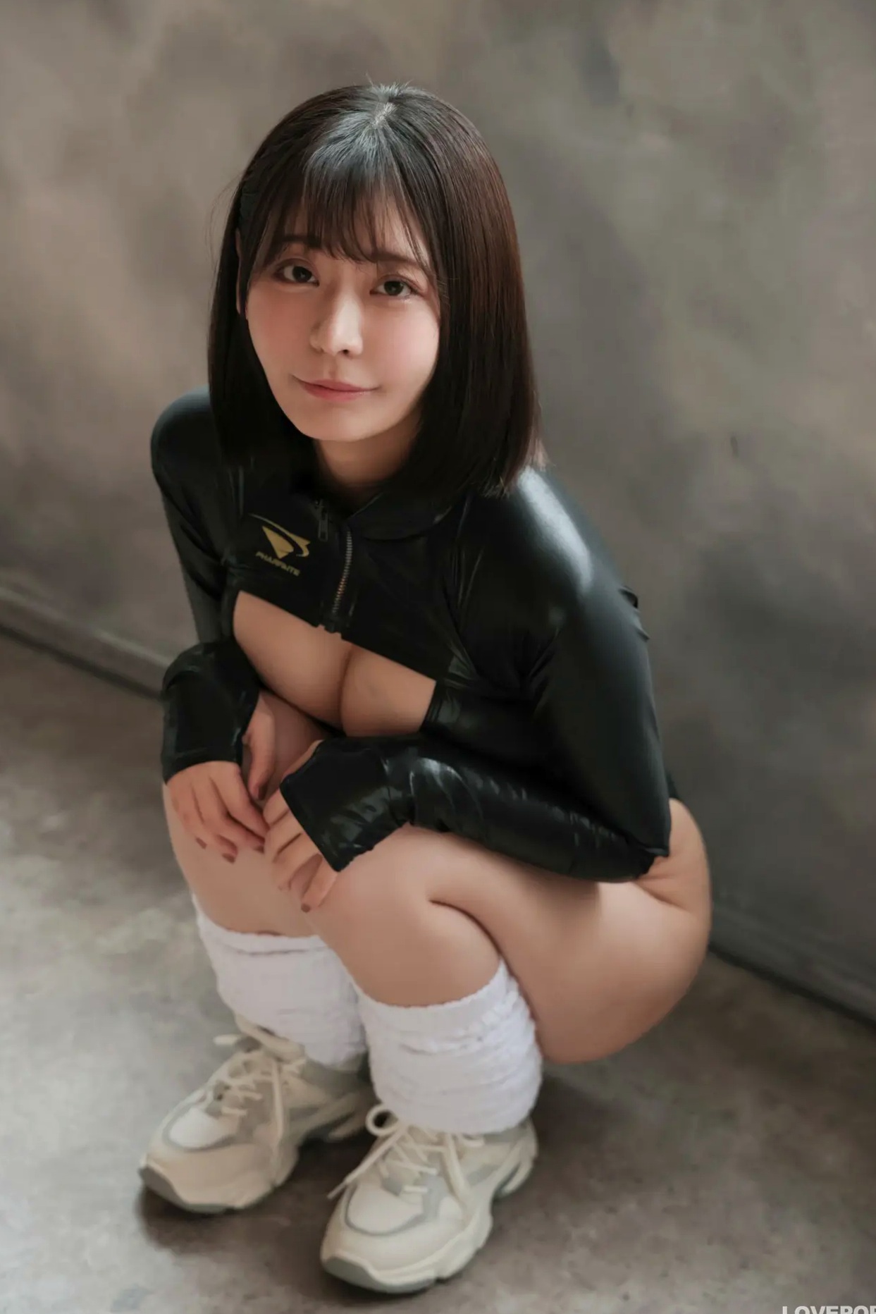 [LOVEPOP] Yui Kohinata 小日向結衣 Photoset 03 黑色紧身皮革皮衣性感私房写真