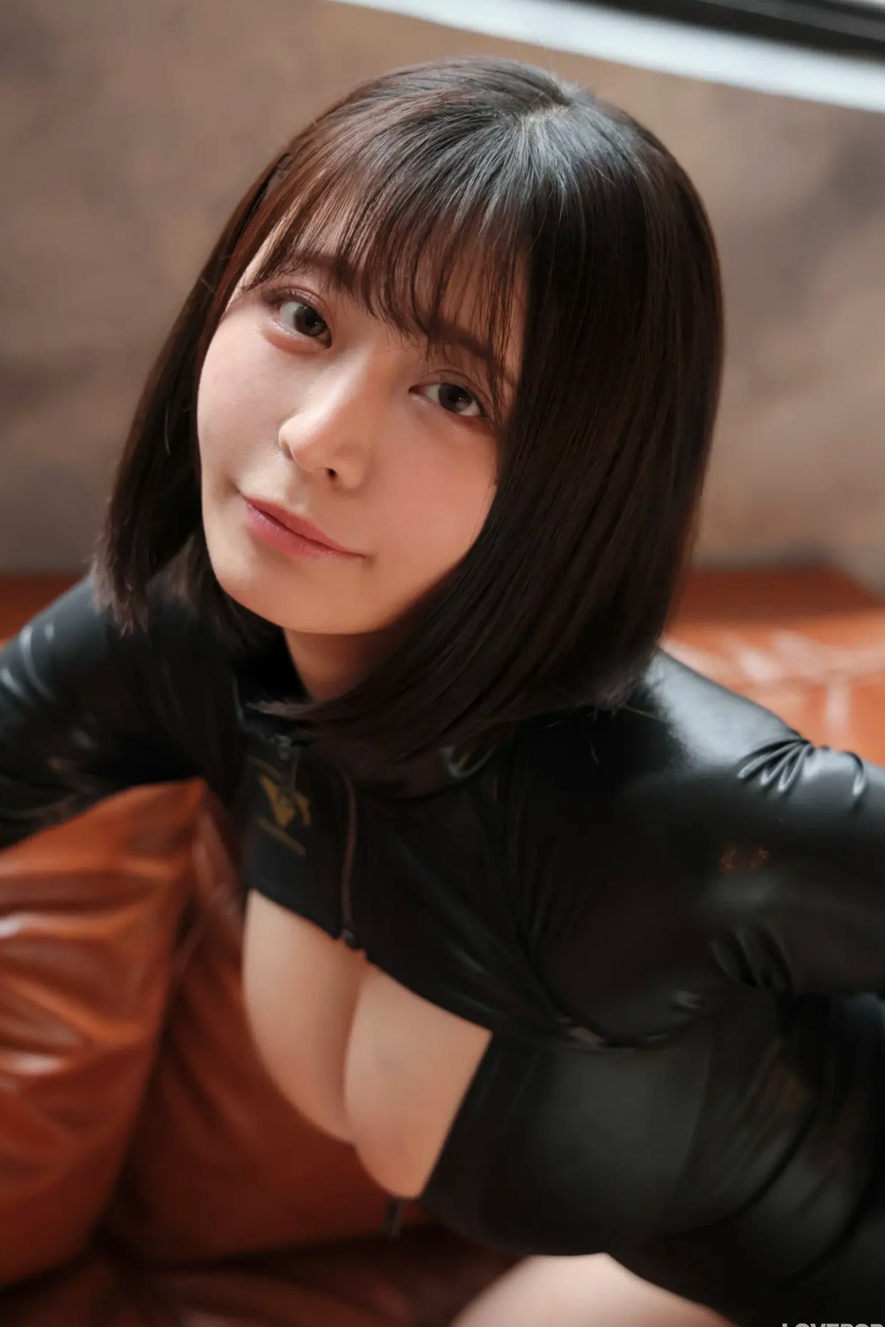 [LOVEPOP] Yui Kohinata 小日向結衣 Photoset 03 黑色紧身皮革皮衣性感私房写真