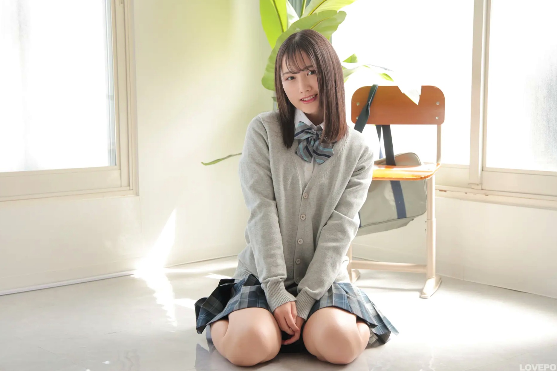 [LOVEPOP] Maki Chiba 千葉まき Photoset 04 清纯日系JK校服制服写真