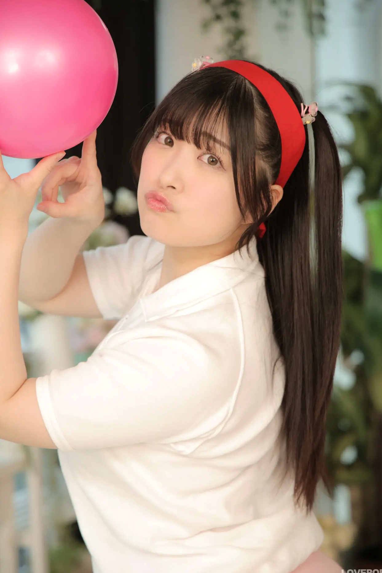 [LOVEPOP] Sumire Niibo 新穂純麗 Photoset 05 日系粉色体操服甜美居家写真