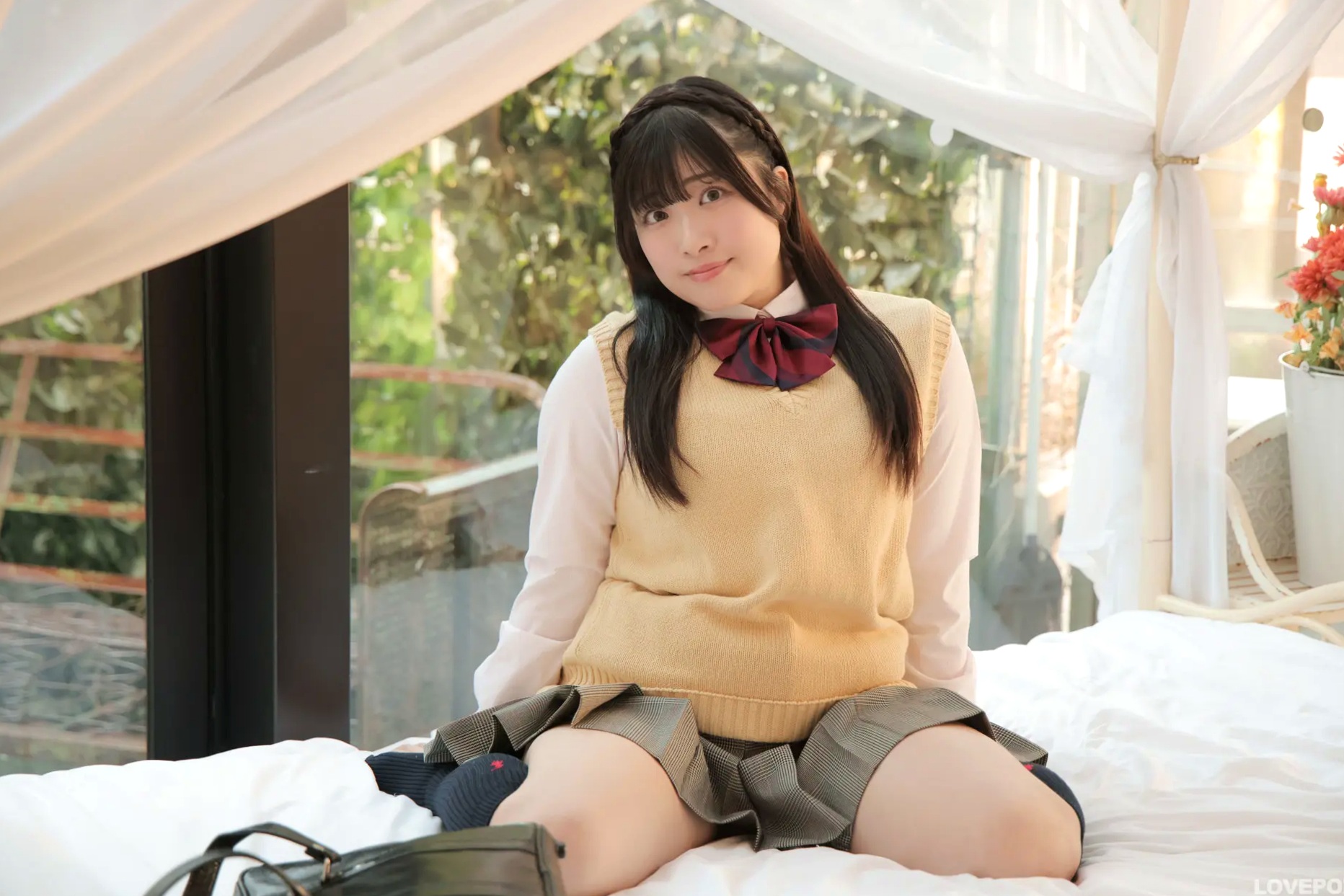 [LOVEPOP] Sumire Niibo 新穂純麗 Photoset 04 日系JK校服清纯甜美写真
