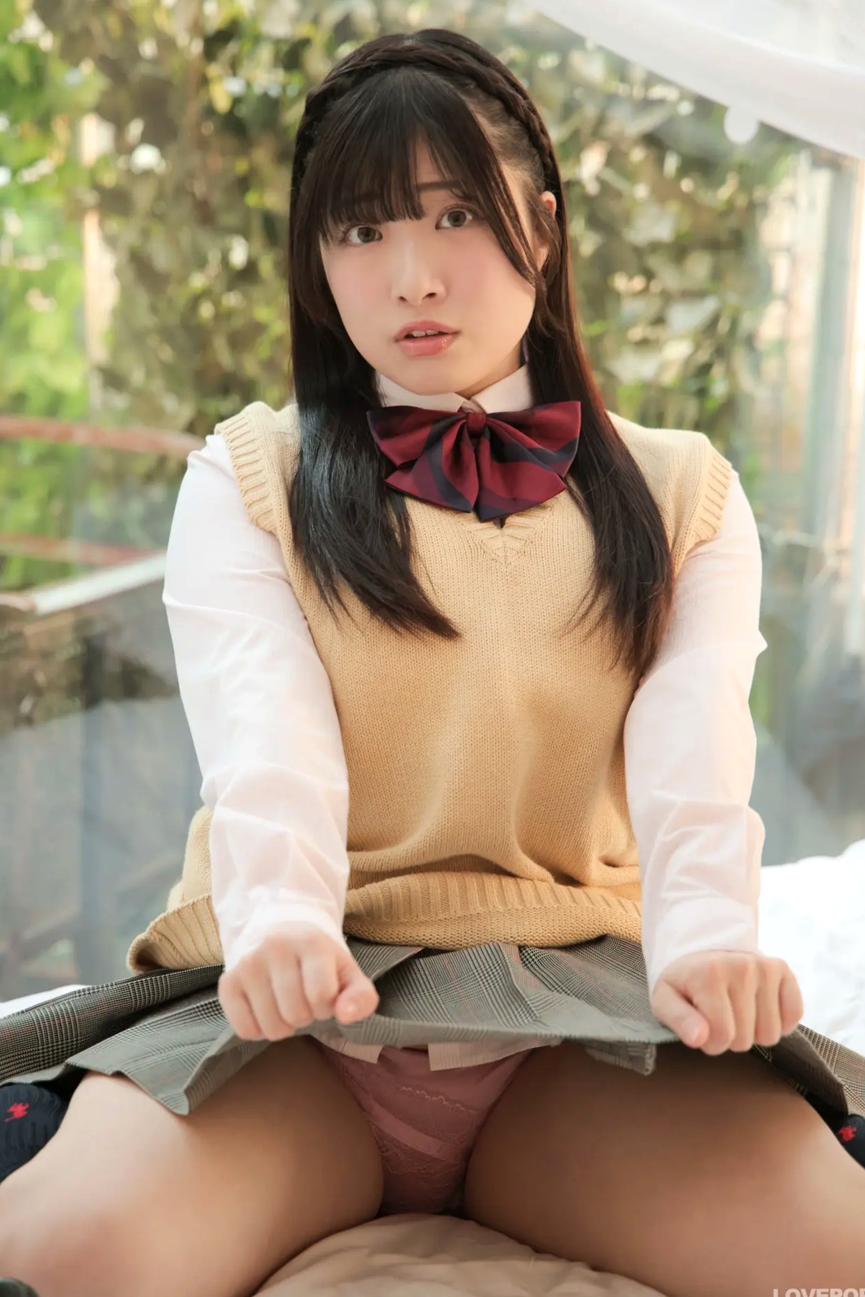 [LOVEPOP] Sumire Niibo 新穂純麗 Photoset 04 日系JK校服清纯甜美写真