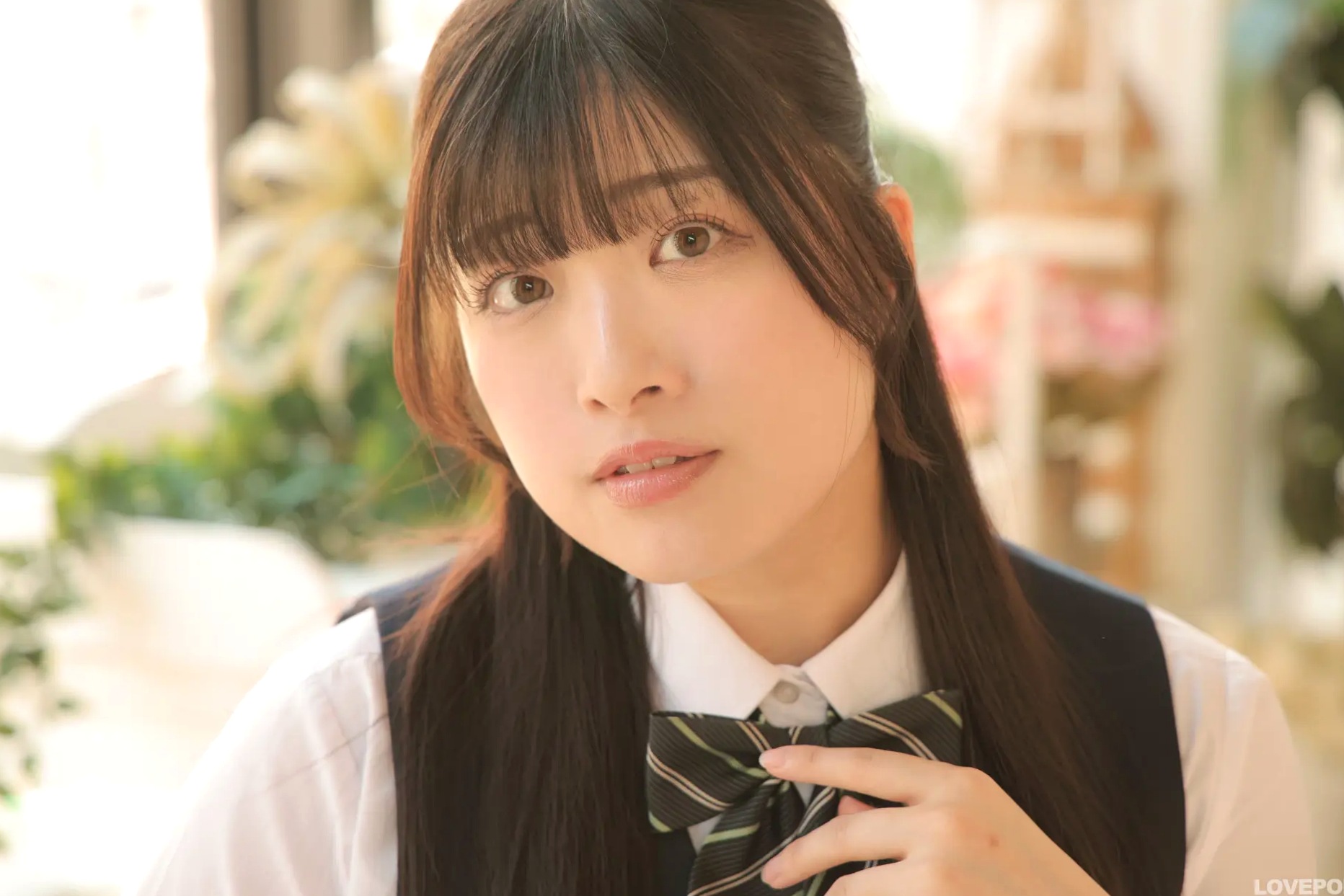[LOVEPOP] Sumire Niibo 新穂純麗 Photoset 02 日系校服黑丝美腿性感写真