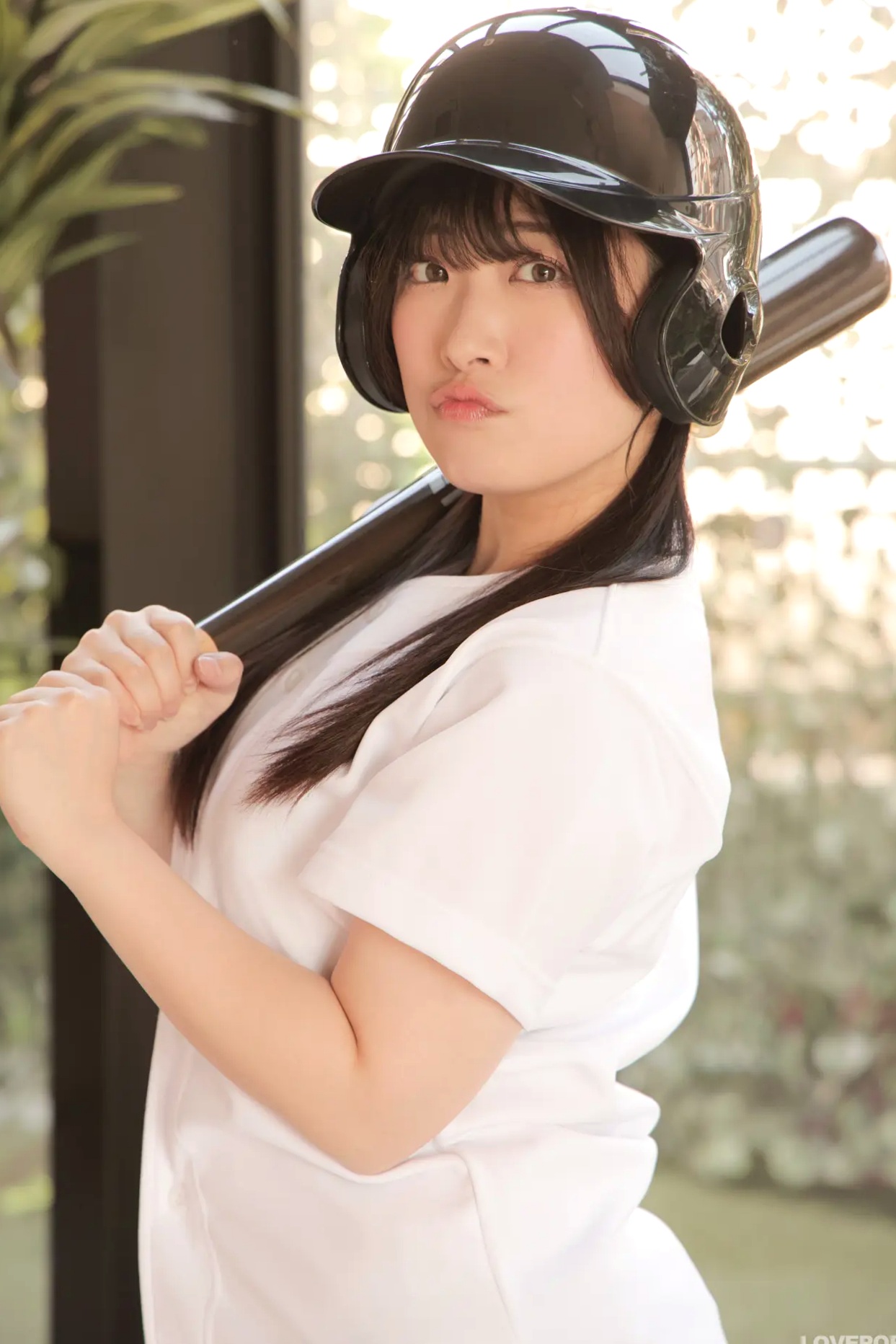 [LOVEPOP] Sumire Niibo 新穂純麗 Photoset 01 棒球少女清纯写真 运动风活力美腿