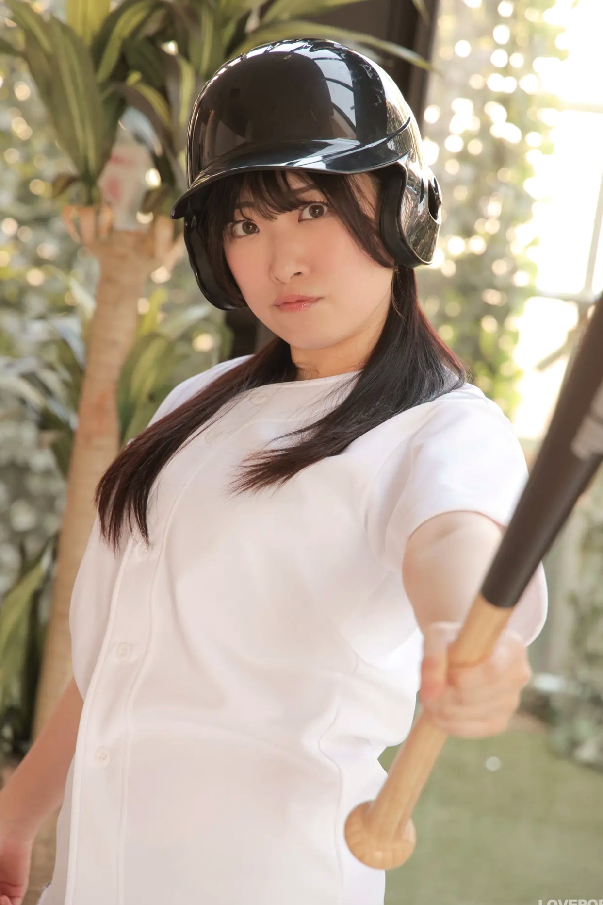 [LOVEPOP] Sumire Niibo 新穂純麗 Photoset 01 棒球少女清纯写真 运动风活力美腿
