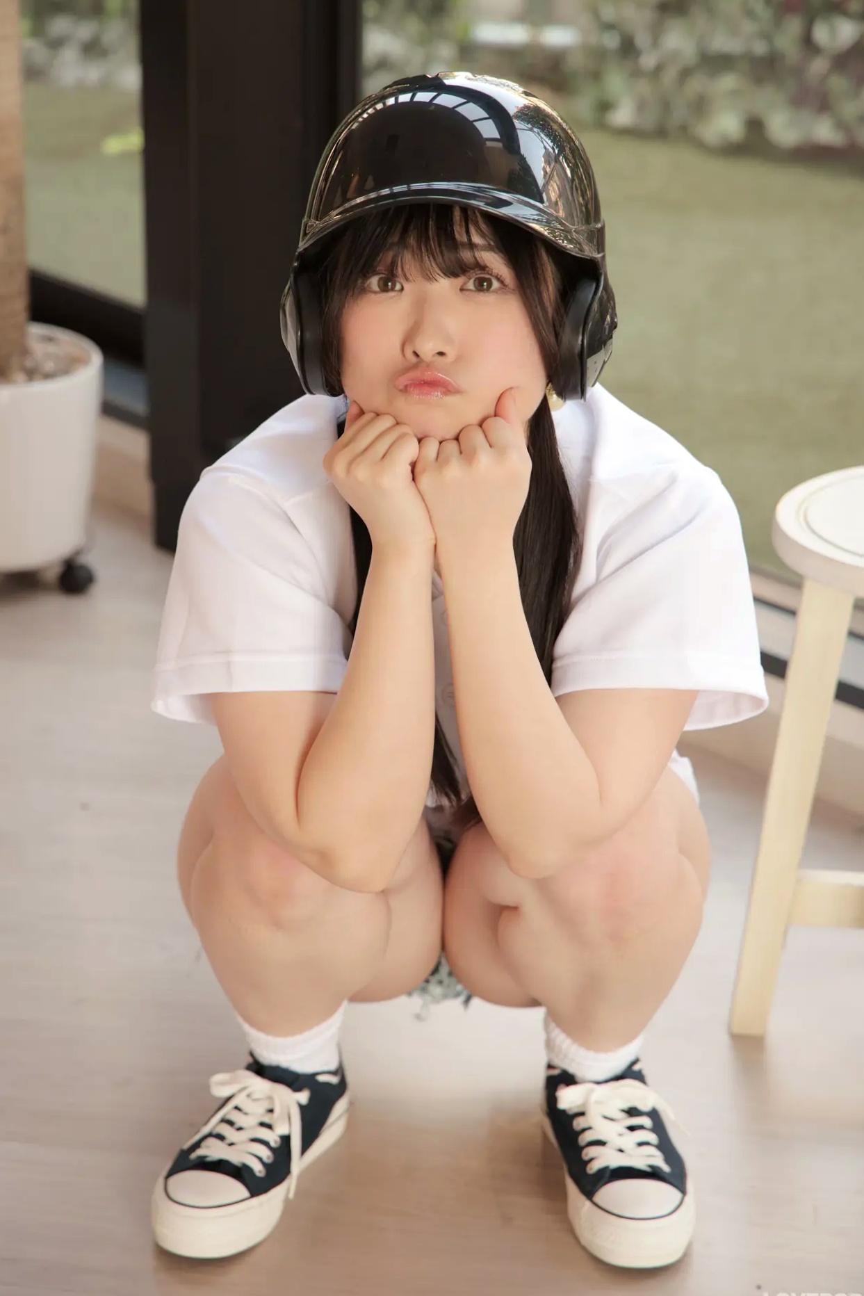 [LOVEPOP] Sumire Niibo 新穂純麗 Photoset 01 棒球少女清纯写真 运动风活力美腿