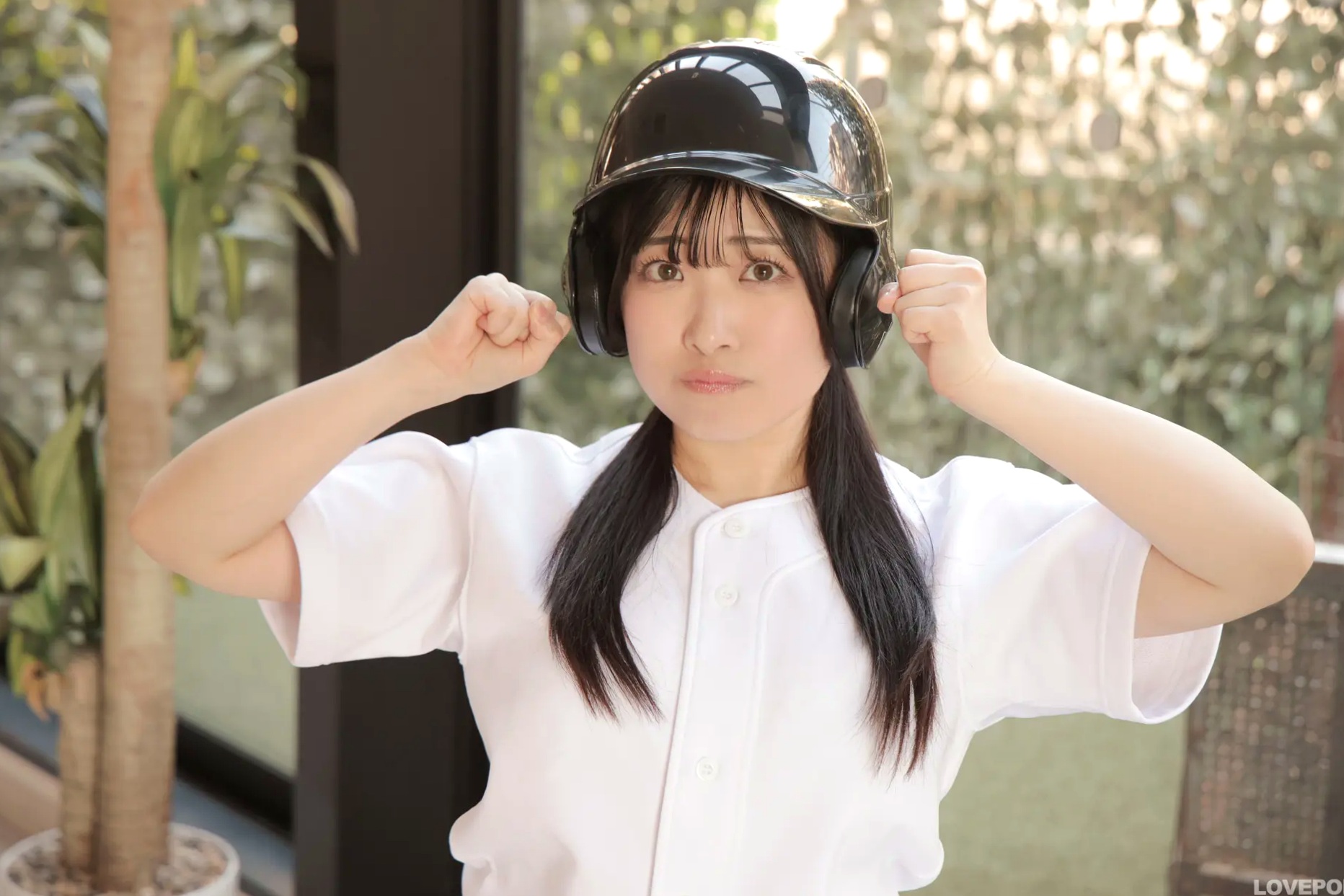 [LOVEPOP] Sumire Niibo 新穂純麗 Photoset 01 棒球少女清纯写真 运动风活力美腿