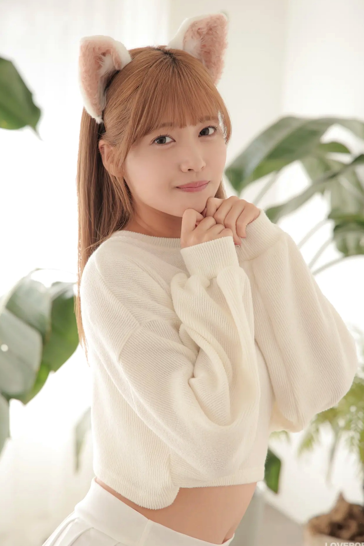 [LOVEPOP] Asuka Nekomiya 猫宮あすか Photoset 13 纯白猫娘萌系私房家居写真