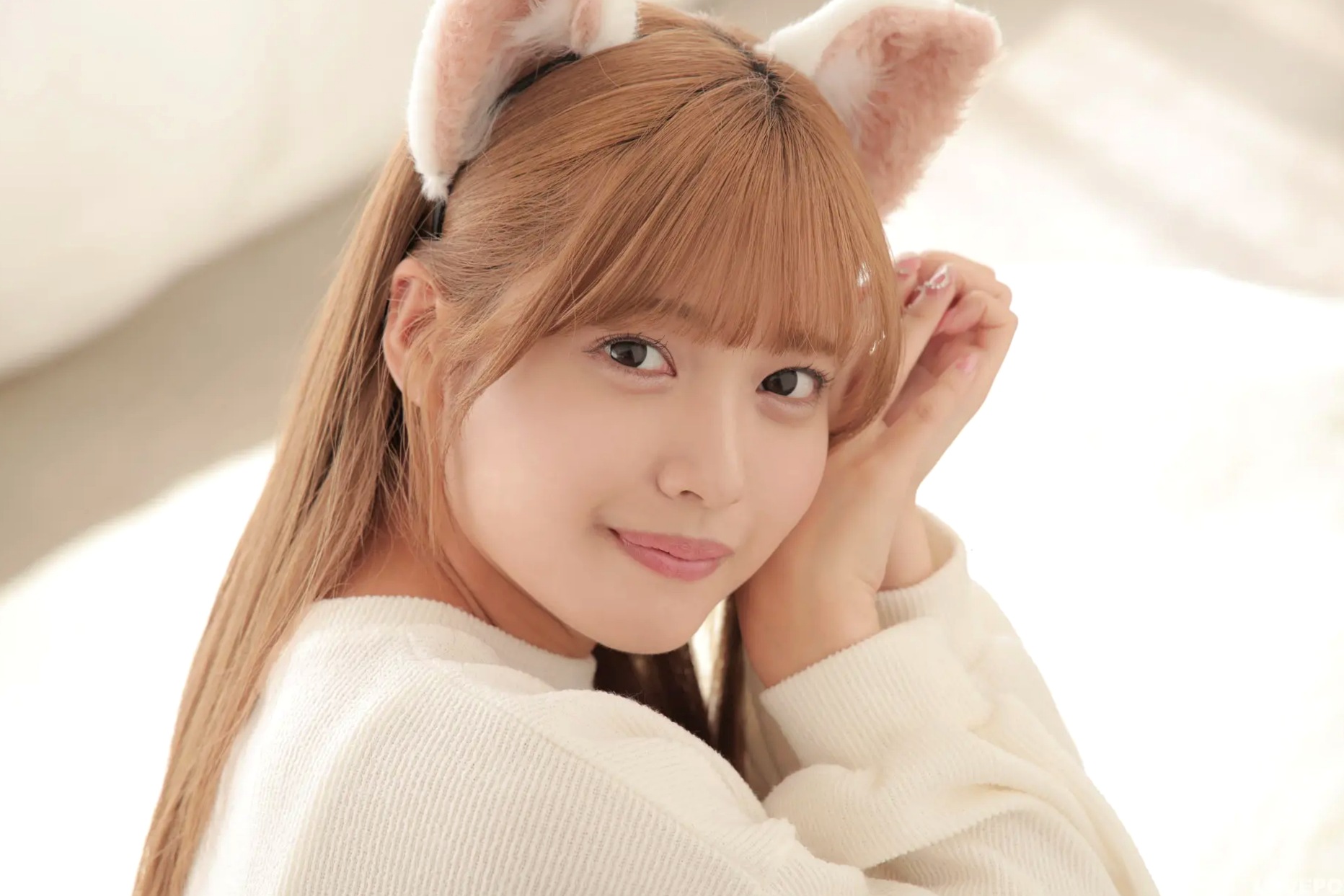 [LOVEPOP] Asuka Nekomiya 猫宮あすか Photoset 13 纯白猫娘萌系私房家居写真