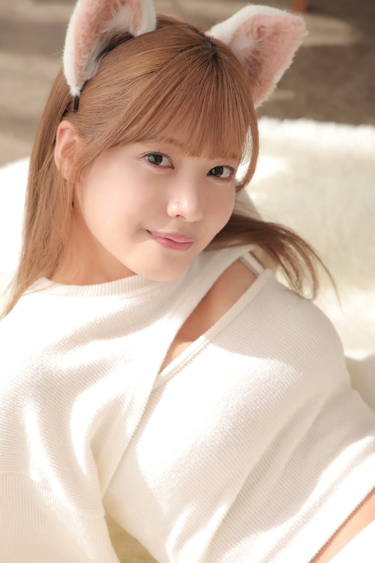 [LOVEPOP] Asuka Nekomiya 猫宮あすか Photoset 13 纯白猫娘萌系私房家居写真