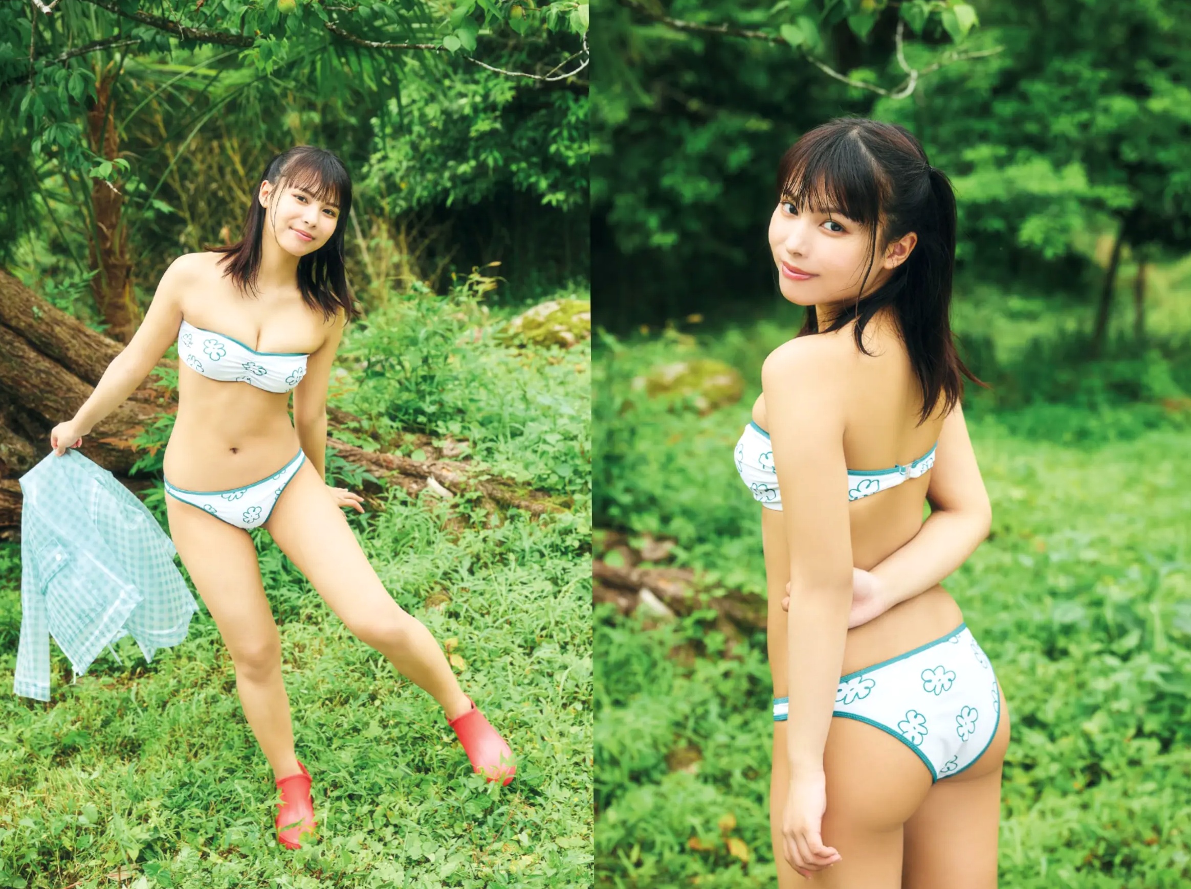 宮崎あみさ - 夏はまだまだ終わらない 户外清新比基尼与日式家居内衣写真
