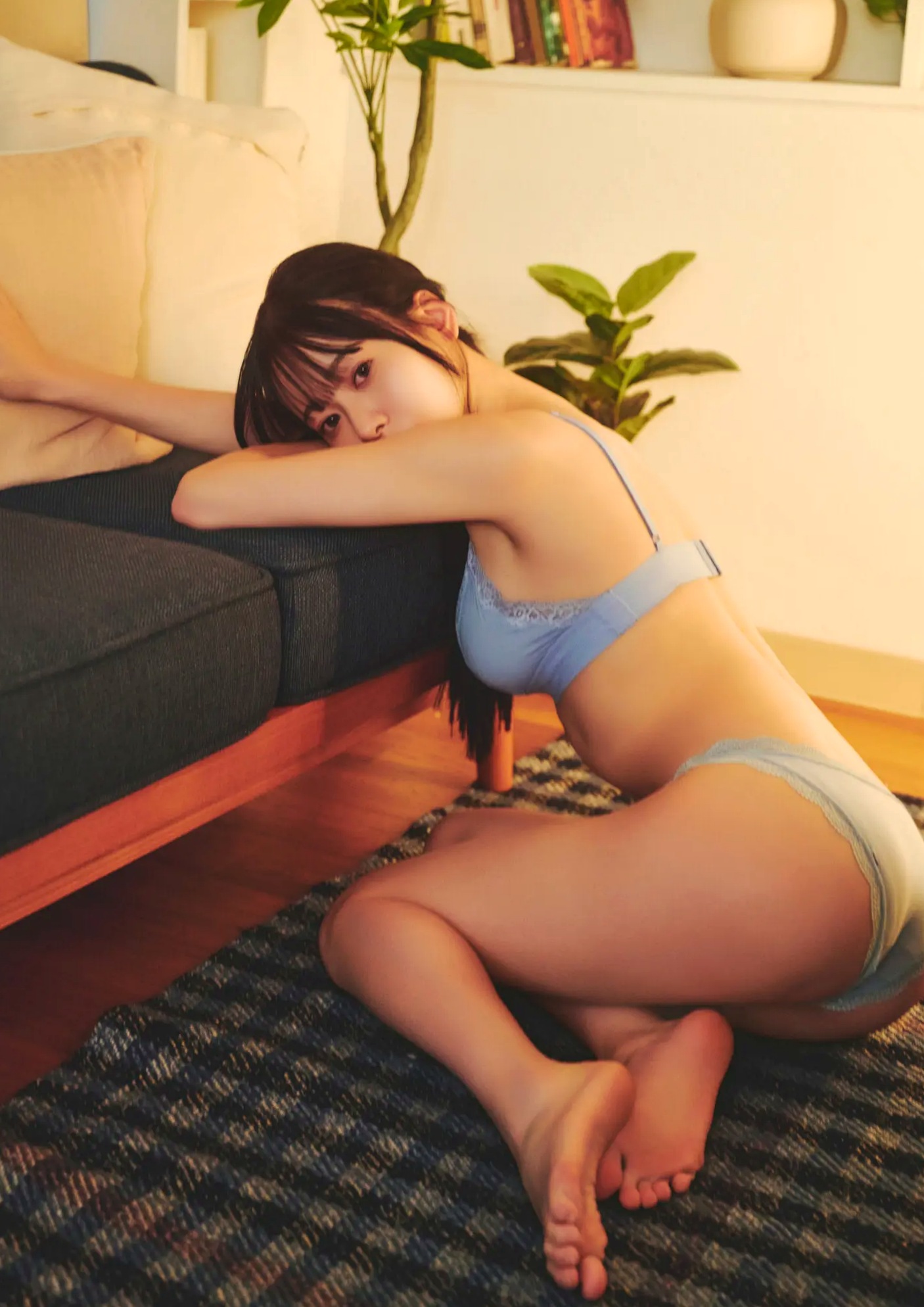 千星真穂 - ウワサのちせまほ。日系清新性感内衣浴室私房写真