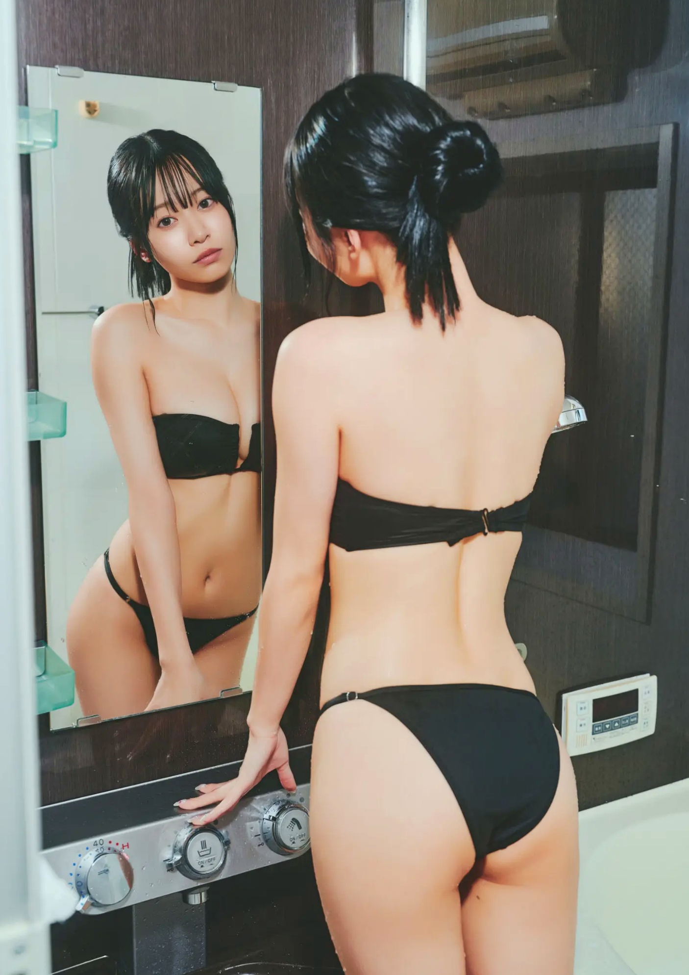 千星真穂 - ウワサのちせまほ。日系清新性感内衣浴室私房写真