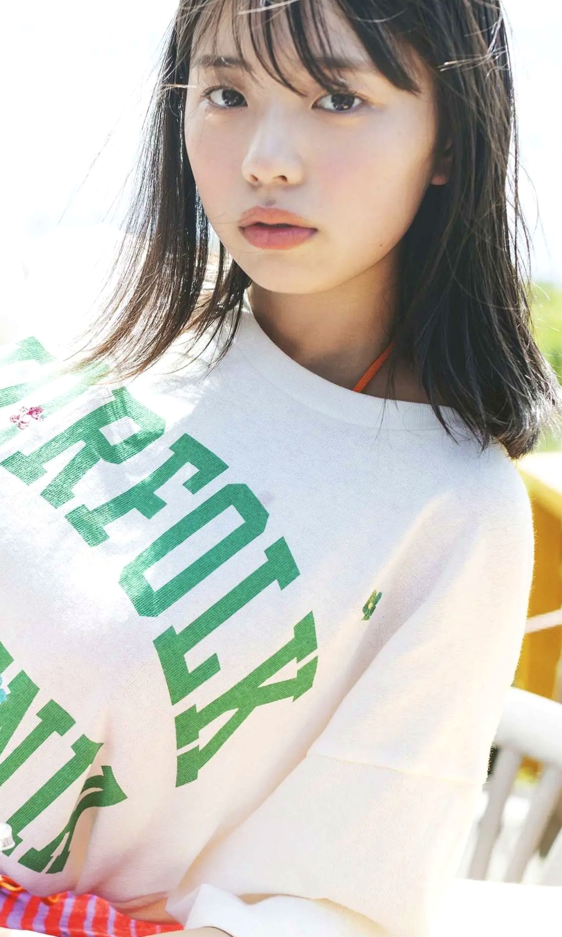 菊地姫奈 - GROWING UP！车内清新比基尼写真 纯欲性感大片