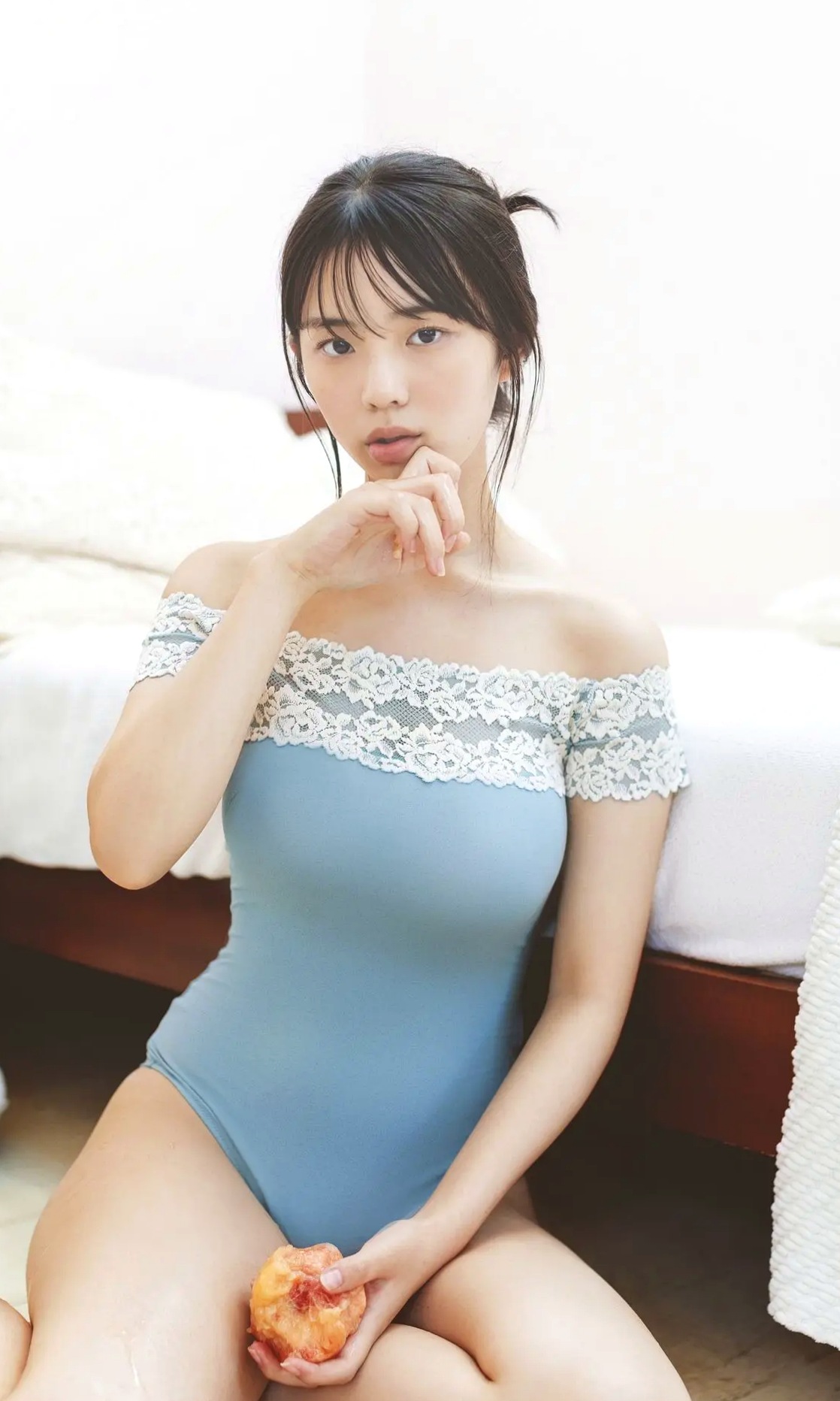 菊地姫奈 - GROWING UP！车内清新比基尼写真 纯欲性感大片