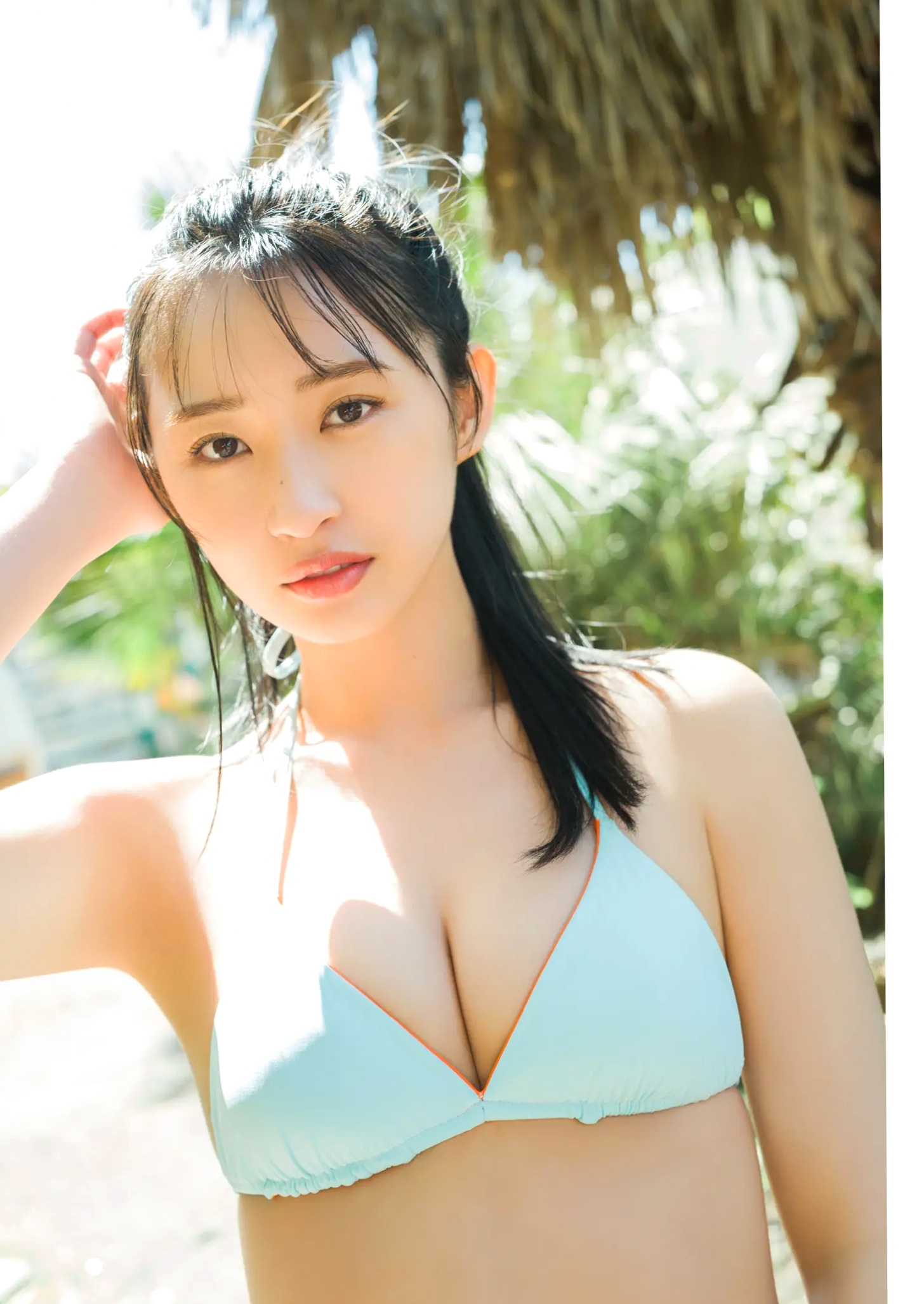 松本日向 - 寝ても覚めても… 阳光户外清新比基尼性感写真