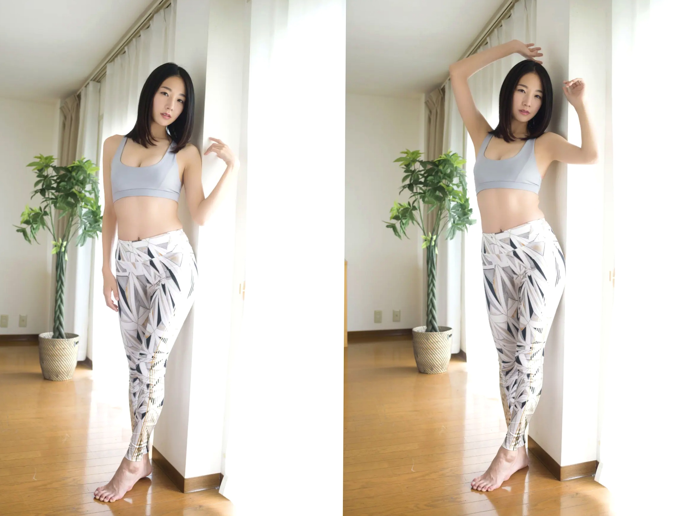 《大塚びる - ぶる姉コンプリート》日本性感女神家居私房照 粉色泳装比基尼美臀写真